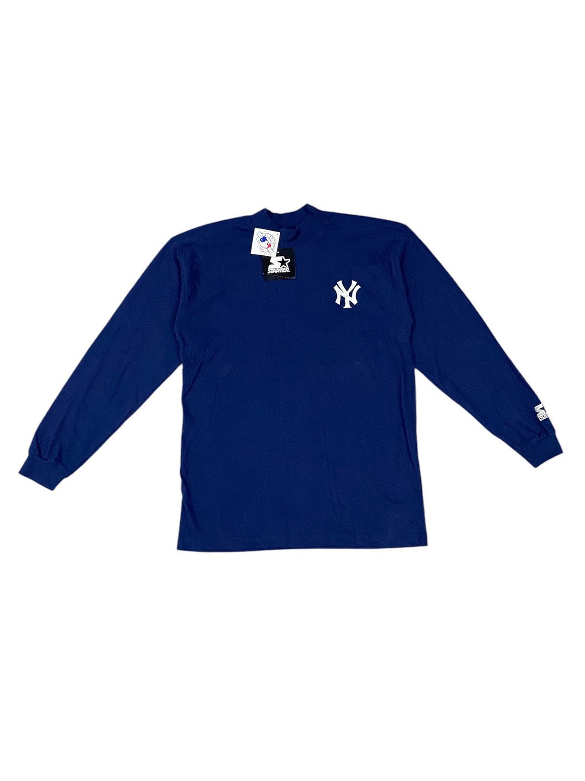 MLB × New York Yankees × Vintage Rare Vintage Starter New York Yankees L/S Tshirt Size US M / EU 48-50 / 2 - 1 Thumbnail
