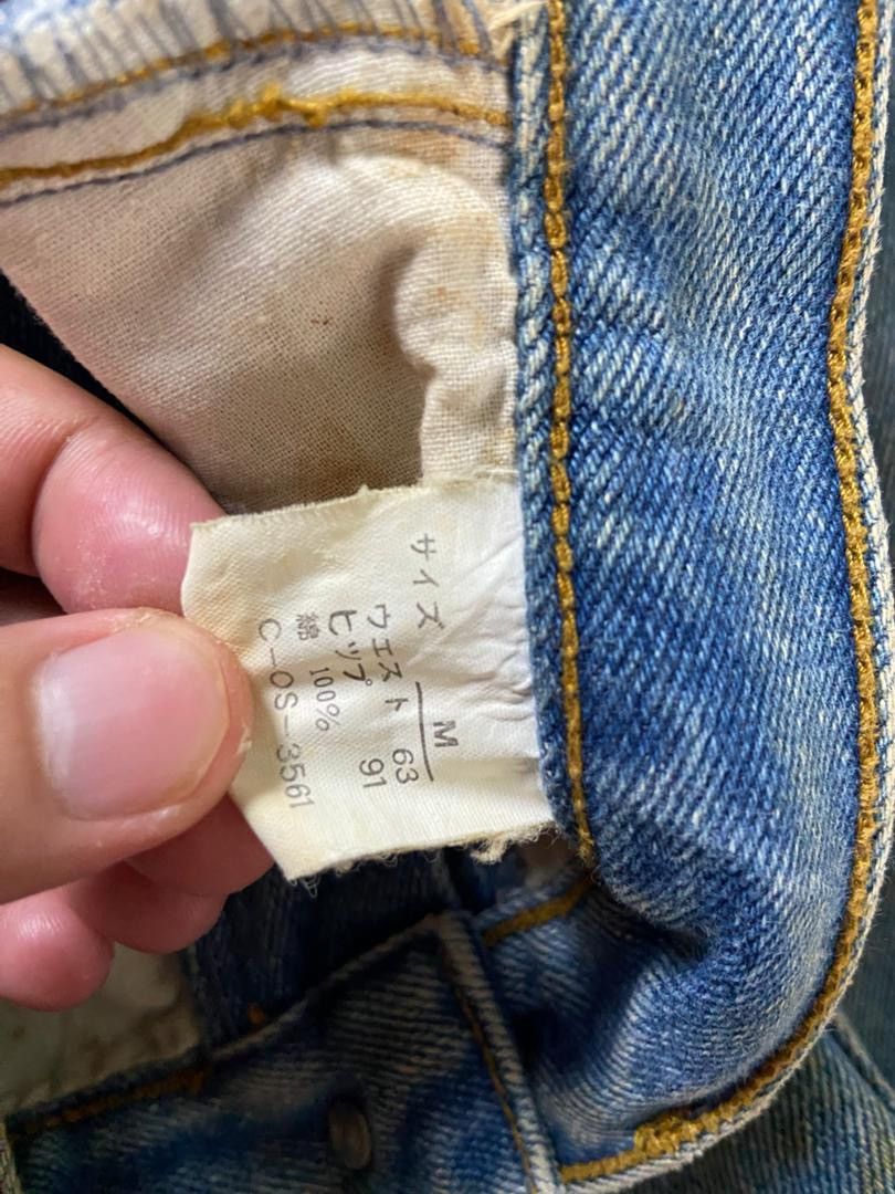 Japanese Brand TENA Japanese Brand Regular Cut Jeans (197) Size 25" / US 0 / IT 36 - 6 Thumbnail