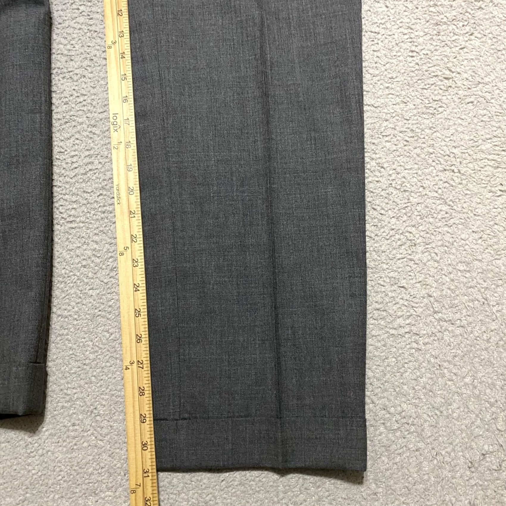 Brooks Brothers Vintage Brooks Brothers Dress Pants Mens sz 38 Gray Wool Straight Business Size US 38 / EU 54 - 6 Thumbnail