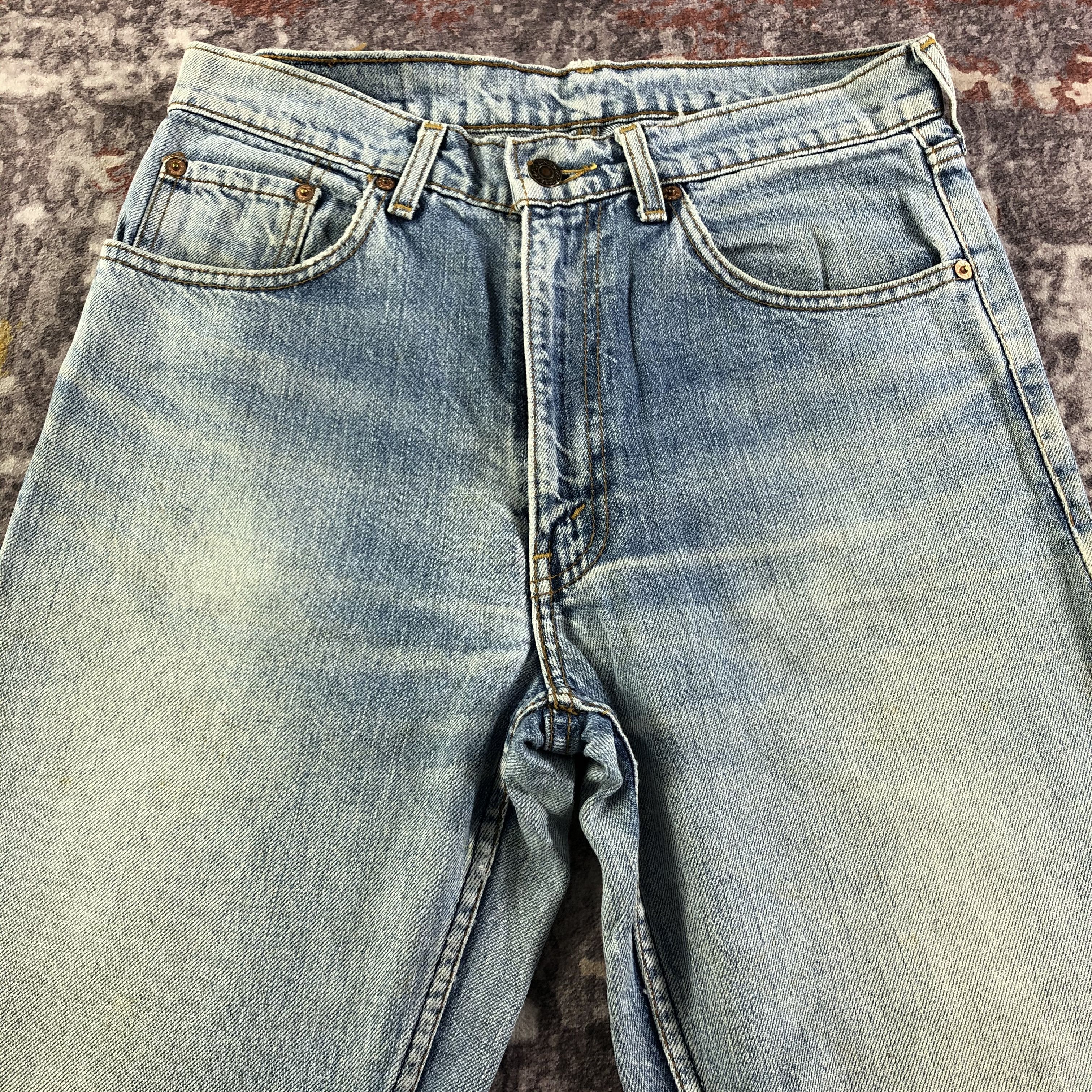 Levi's × Vintage Vintage 90s Light Wash Levis Jeans-JM3295 Size US 30 / EU 46 - 3 Thumbnail