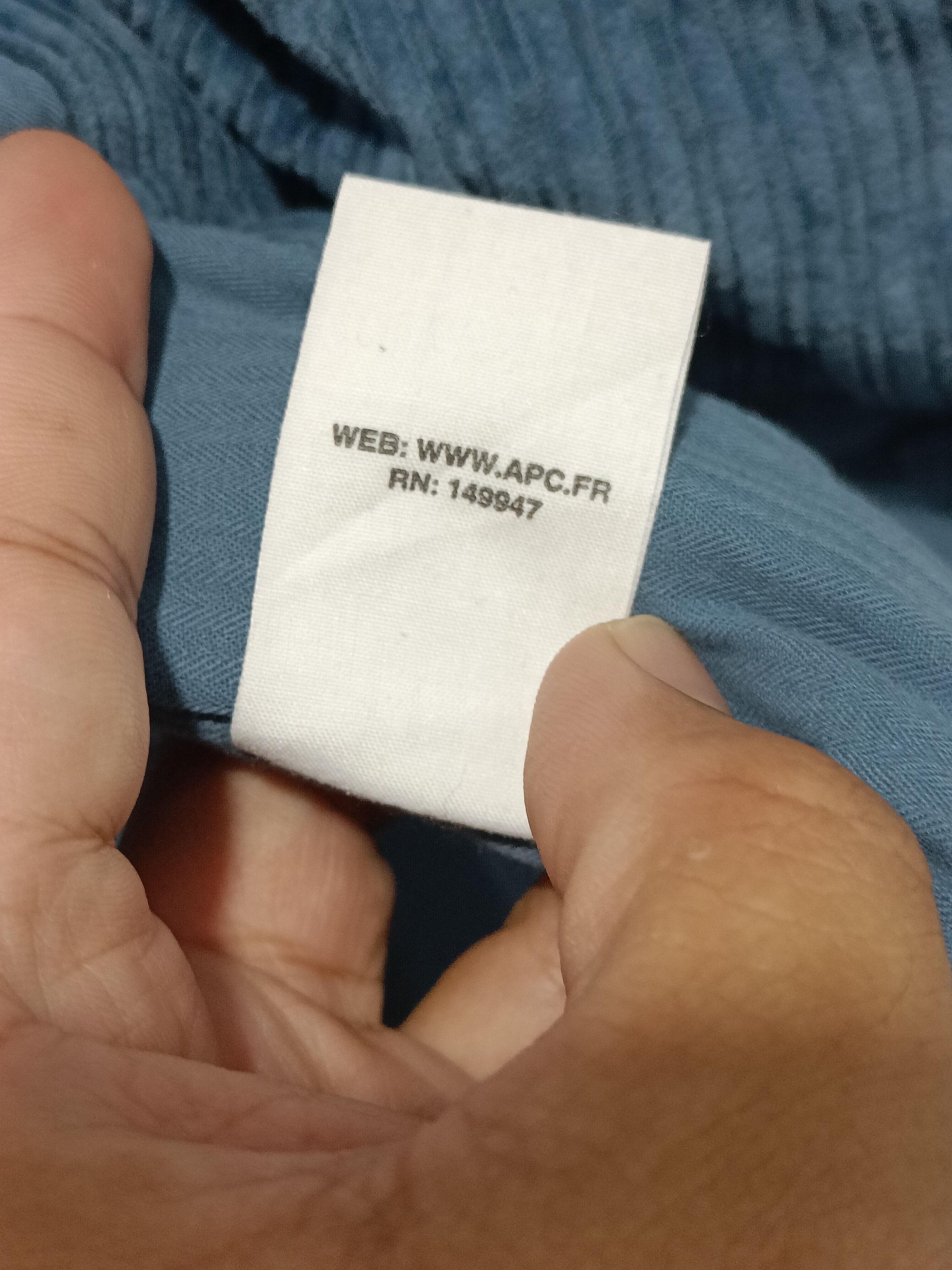 A.P.C. A.P.C Alex Cotton-Corduroy Overshirt Size US S / EU 44-46 / 1 - 10 Thumbnail