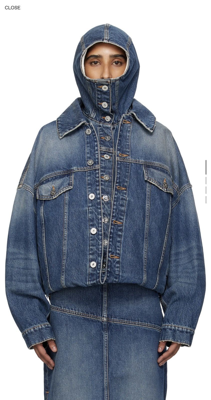 Jean Paul Gaultier Jean paul Gaultier Layered jacket size XS Size XS / US 0-2 / IT 36-38 - 2 Thumbnail