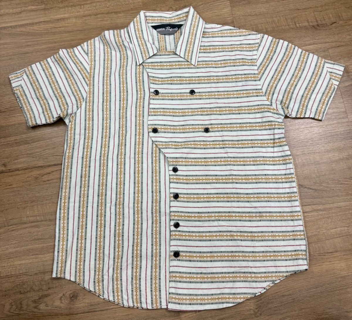 Kansai Yamamoto Vintage Kansai Profumo Chef Shirt Size US M / EU 48-50 / 2 - 2 Thumbnail