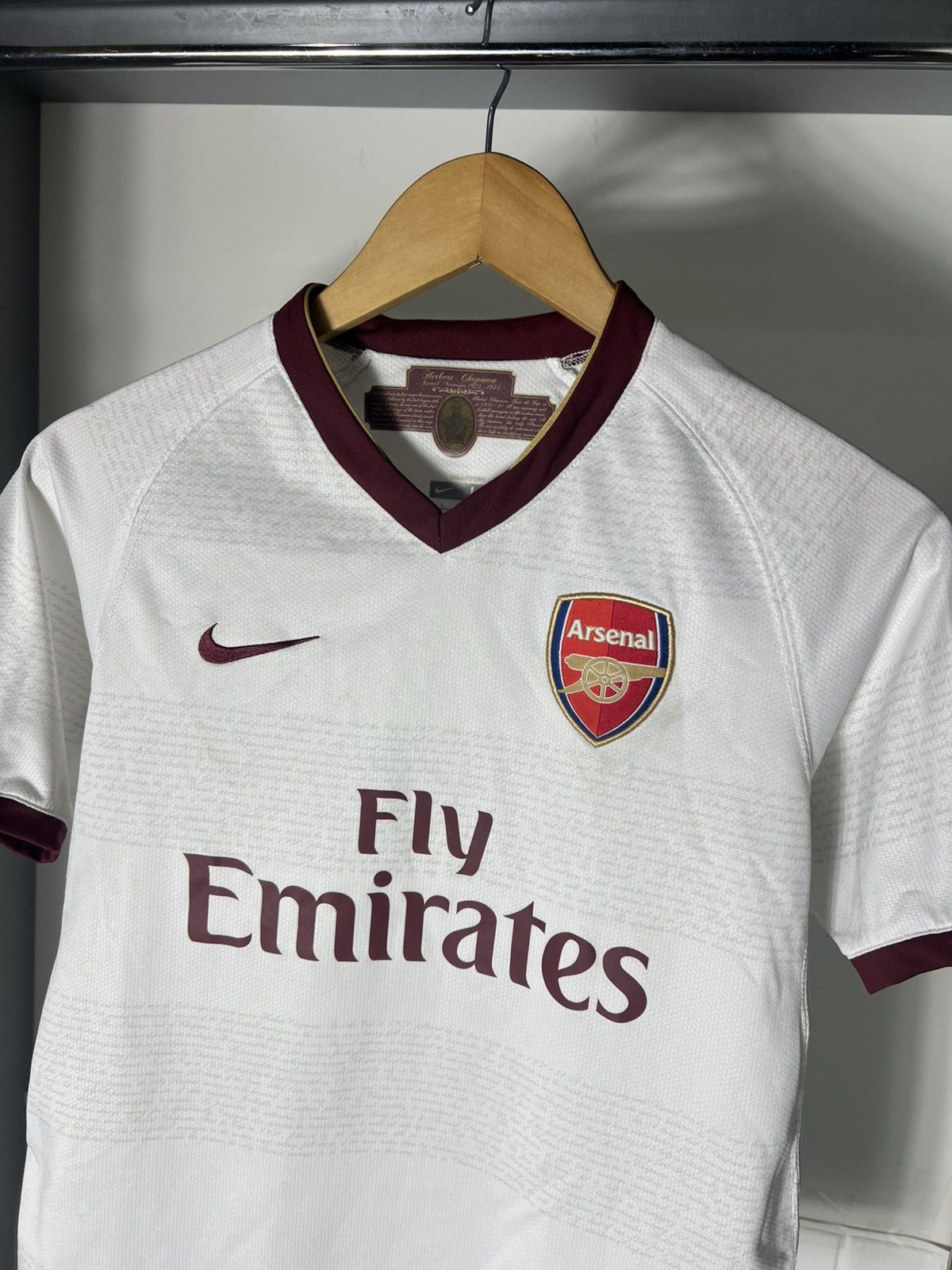 Nike VINTAGE NIKE FC ARSENAL LONDON ENGLAND SOCCER JERSEY Y2K 90s Size US S / EU 44-46 / 1 - 4 Thumbnail