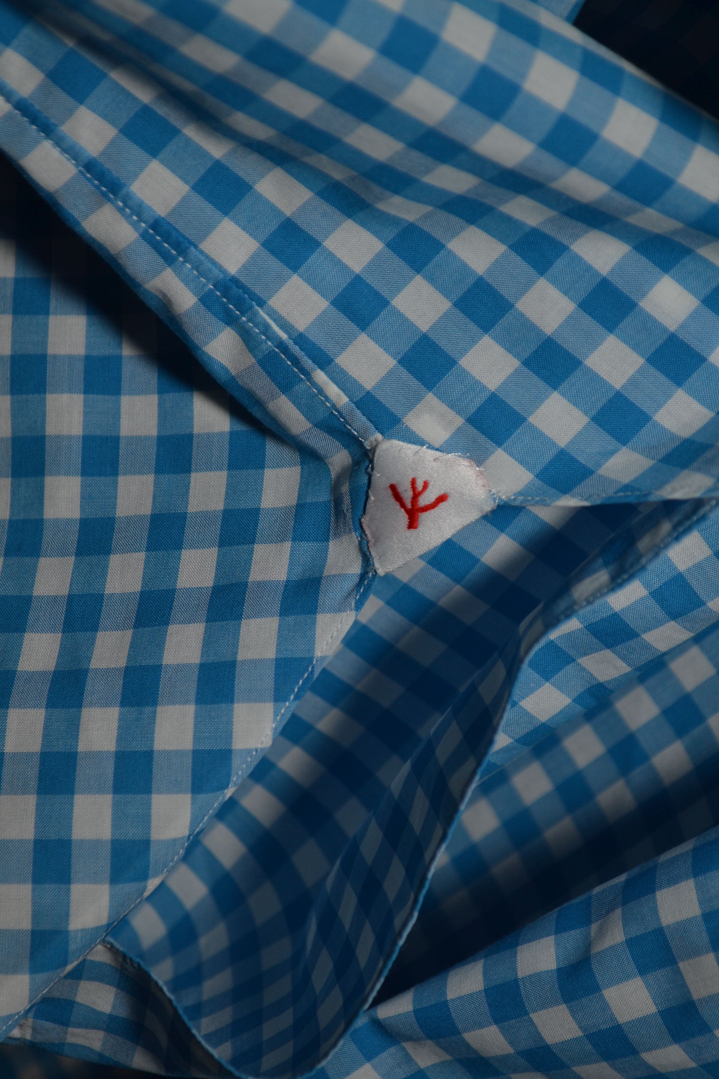Isaia Isaia Napoli Checkered Shirt L Size US L / EU 52-54 / 3 - 9 Thumbnail