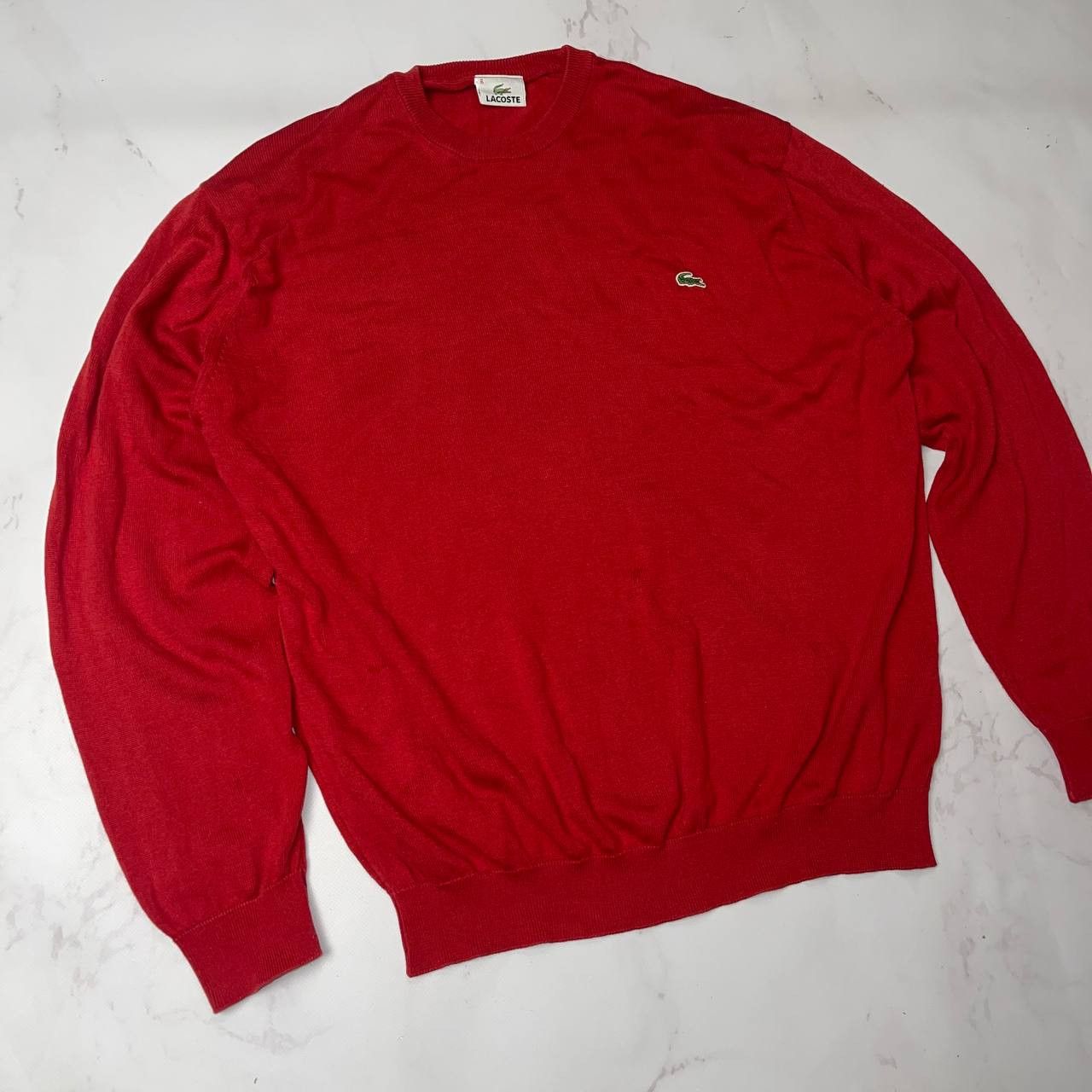 Lacoste Vintage Lacoste Crewneck Sweater Size US L / EU 52-54 / 3 - 3 Thumbnail