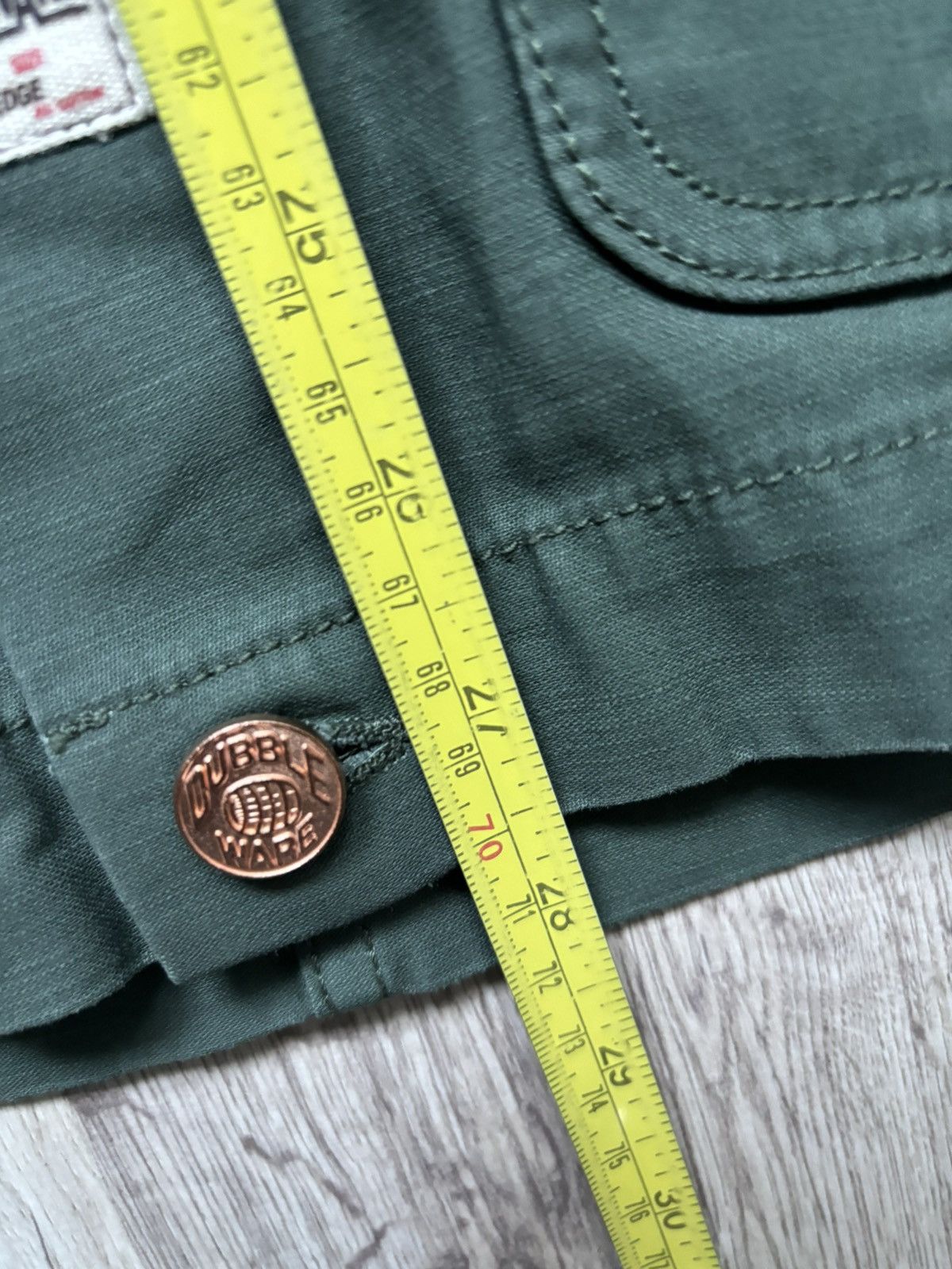 Other Dubbleware Chore Work Jacket Military Green Selvedge Workwea Size US M / EU 48-50 / 2 - 11 Thumbnail