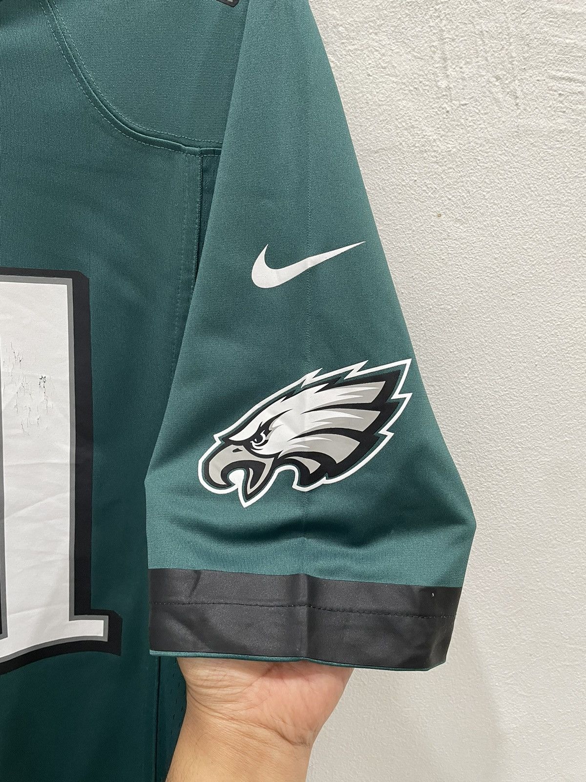 NFL Final Drop💥Philadelphia Eagles NFL Jersey Carson Wentz Size US S / EU 44-46 / 1 - 10 Thumbnail