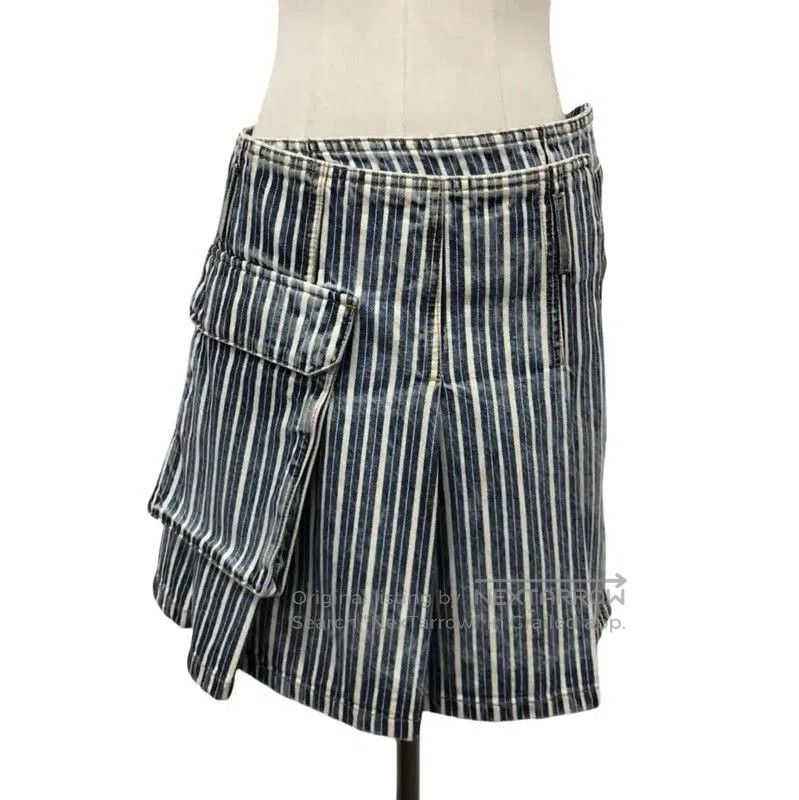 Dior Blue Cotton Women's Skirt .