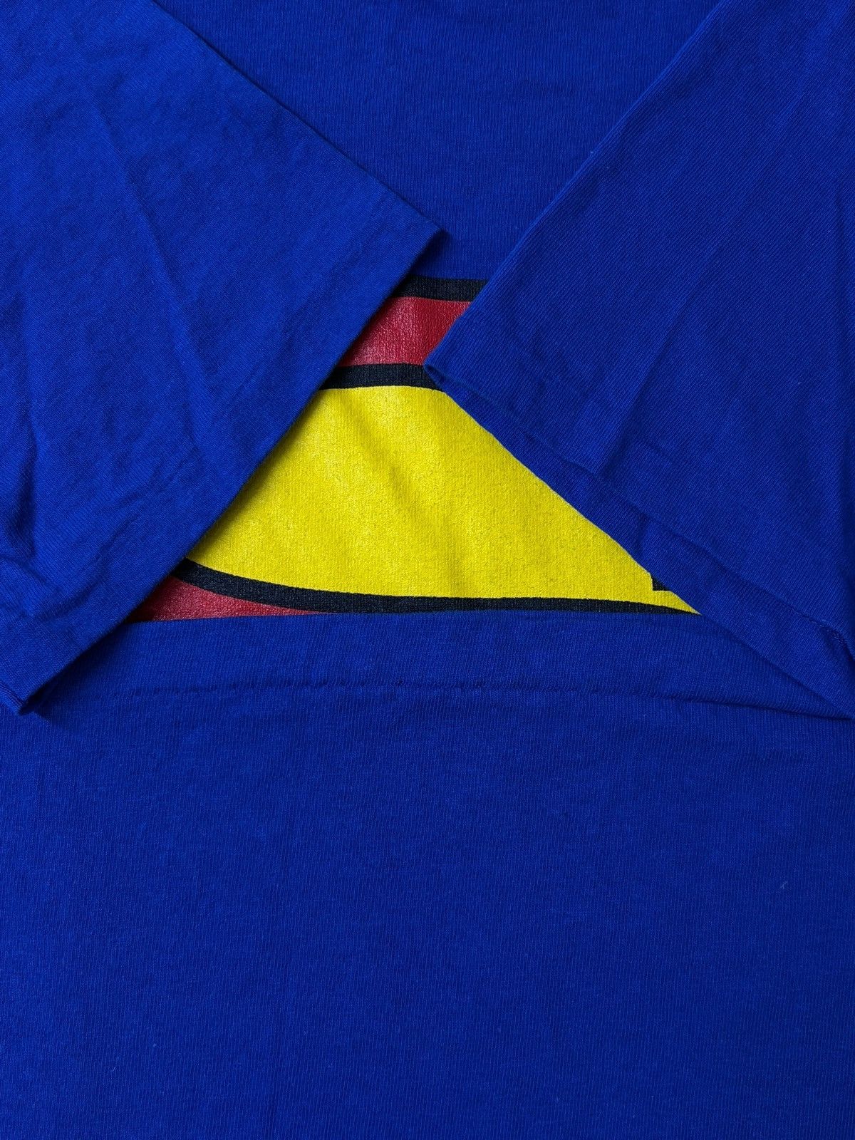 Band Tees DC Superman Vintage Single Stitch Blue T-Shirt Size US S / EU 44-46 / 1 - 6 Thumbnail