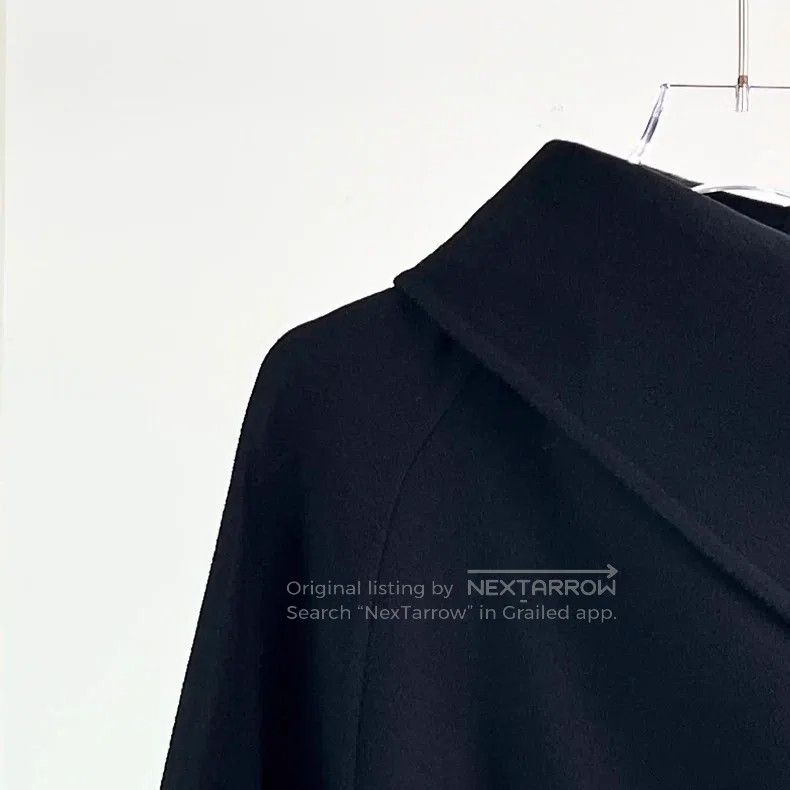 Hermes Hermes Black Cashmere Coat Jacket Size S / US 4 / IT 40 - 3 Thumbnail