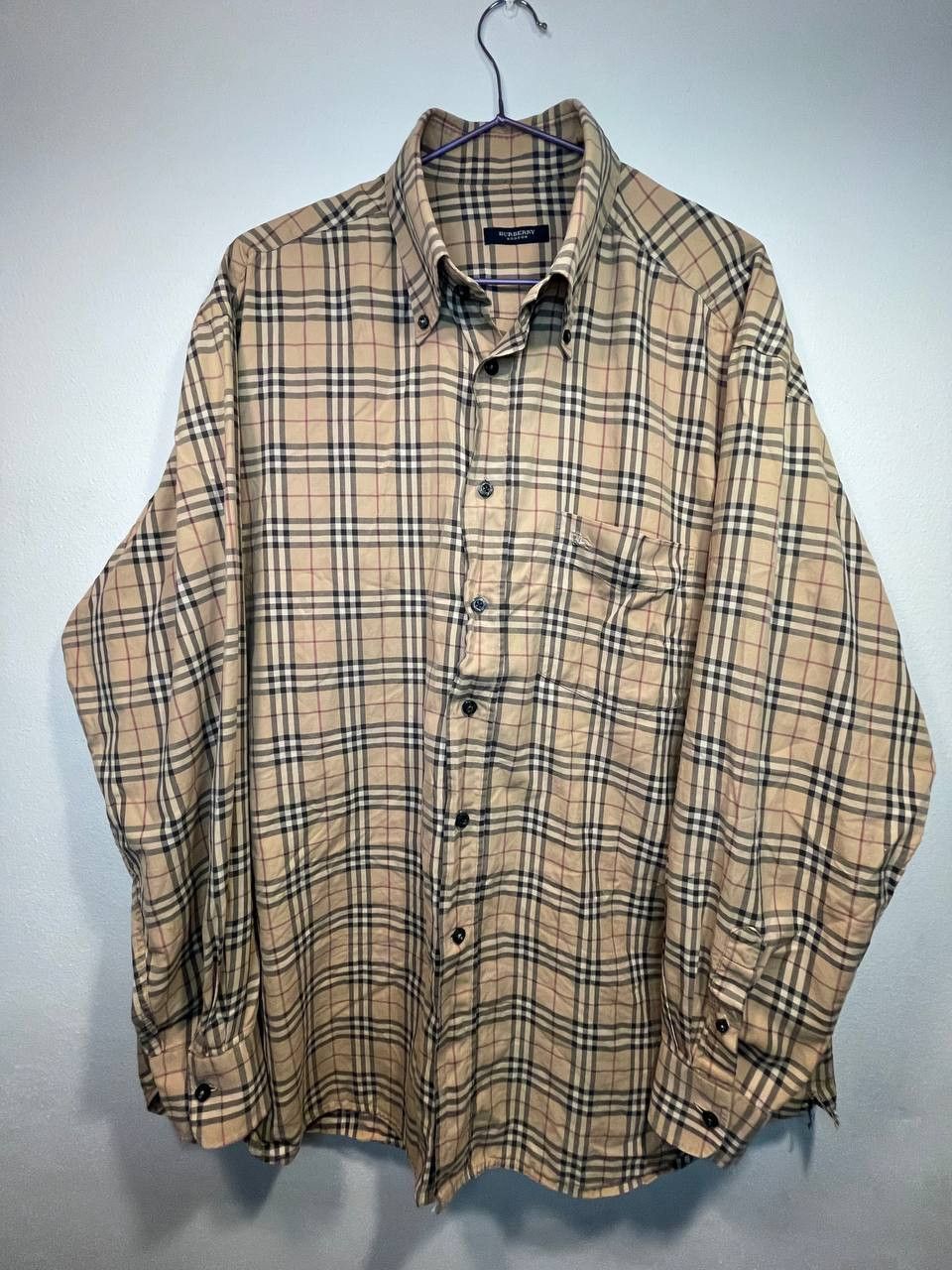 Burberry Burberry Check Shirt Size XL Size US XL / EU 56 / 4 - 1 Thumbnail