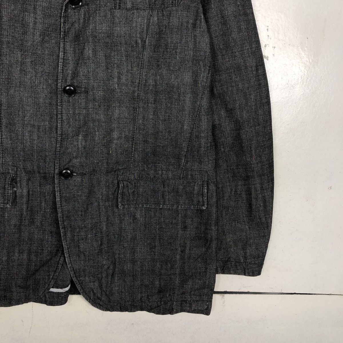 Japanese Brand Vintage Hickory Chore Jacket Uniqlo Issey Miyake Size US XL / EU 56 / 4 - 7 Thumbnail