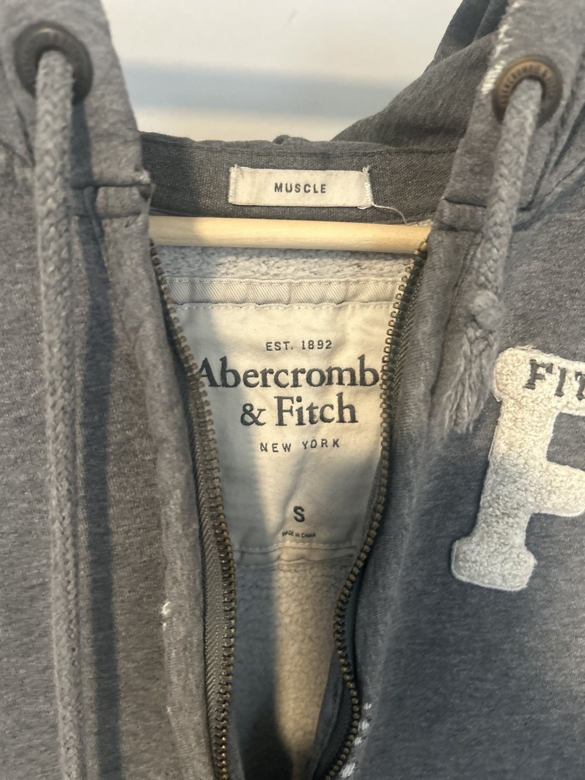 Abercrombie & Fitch Abercrombie jacket gray y2k Size US S / EU 44-46 / 1 - 3 Thumbnail