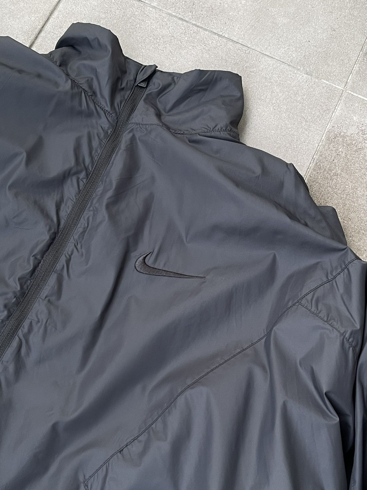 Fear of God × Nike FW18 Nike X Fear Of God Half Zipper Coach Track Black Jacket Size US L / EU 52-54 / 3 - 12 Thumbnail