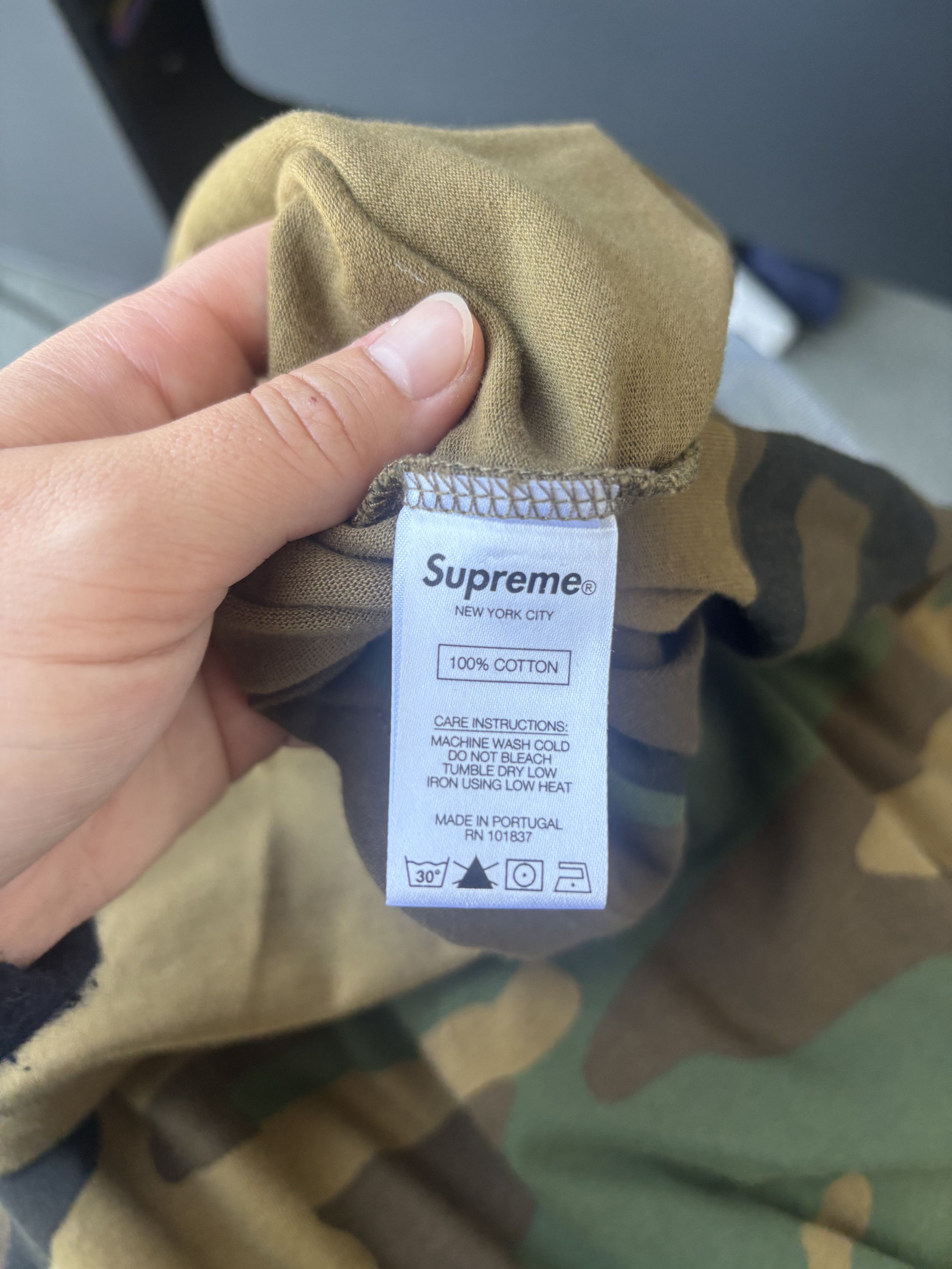 Supreme Supreme Camo T-Shirt Size US M / EU 48-50 / 2 - 3 Thumbnail