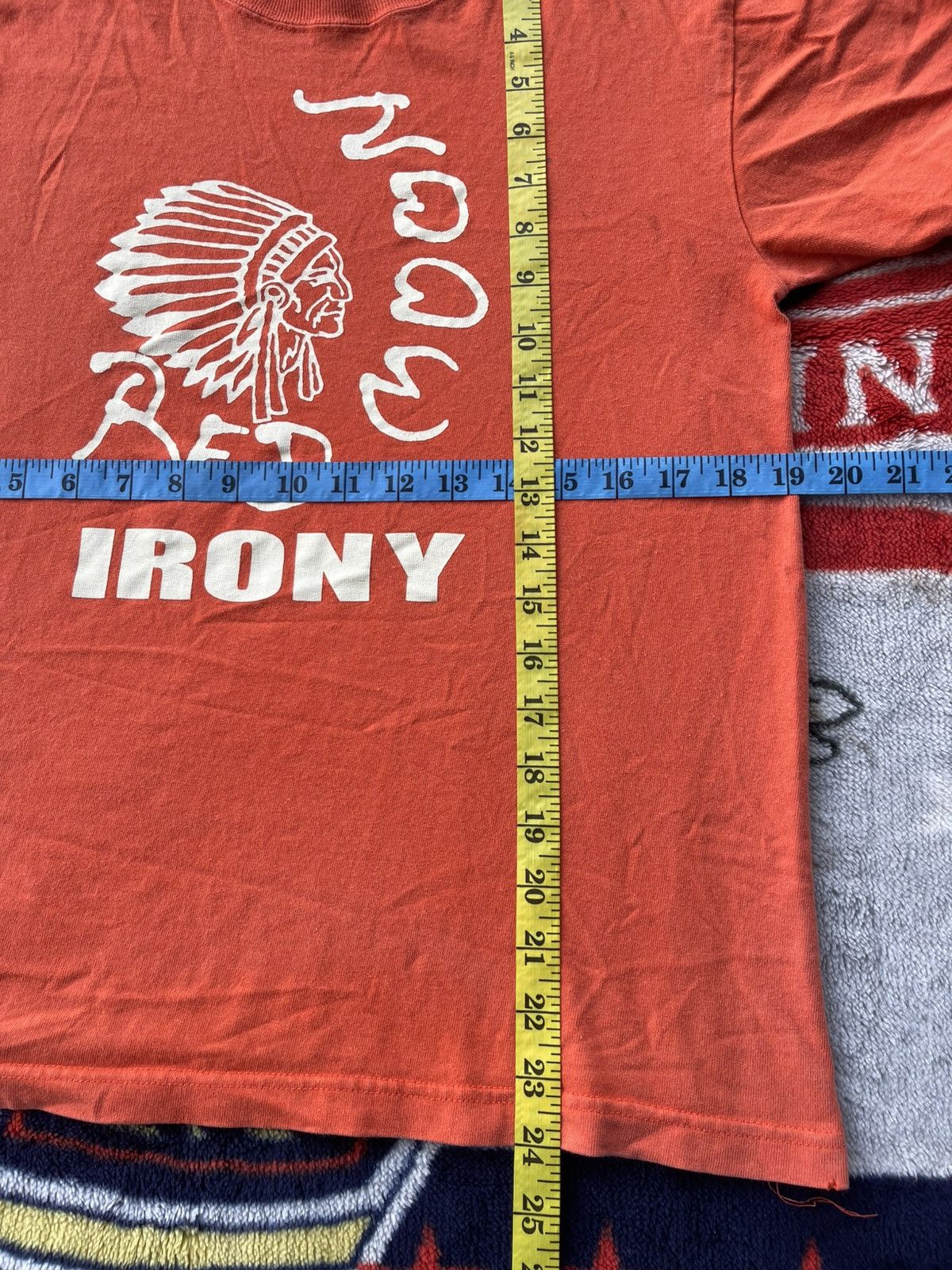 Redmoon Vintage Redmoon Irony Japan American Native Head Shirt Tee Size US S / EU 44-46 / 1 - 8 Thumbnail