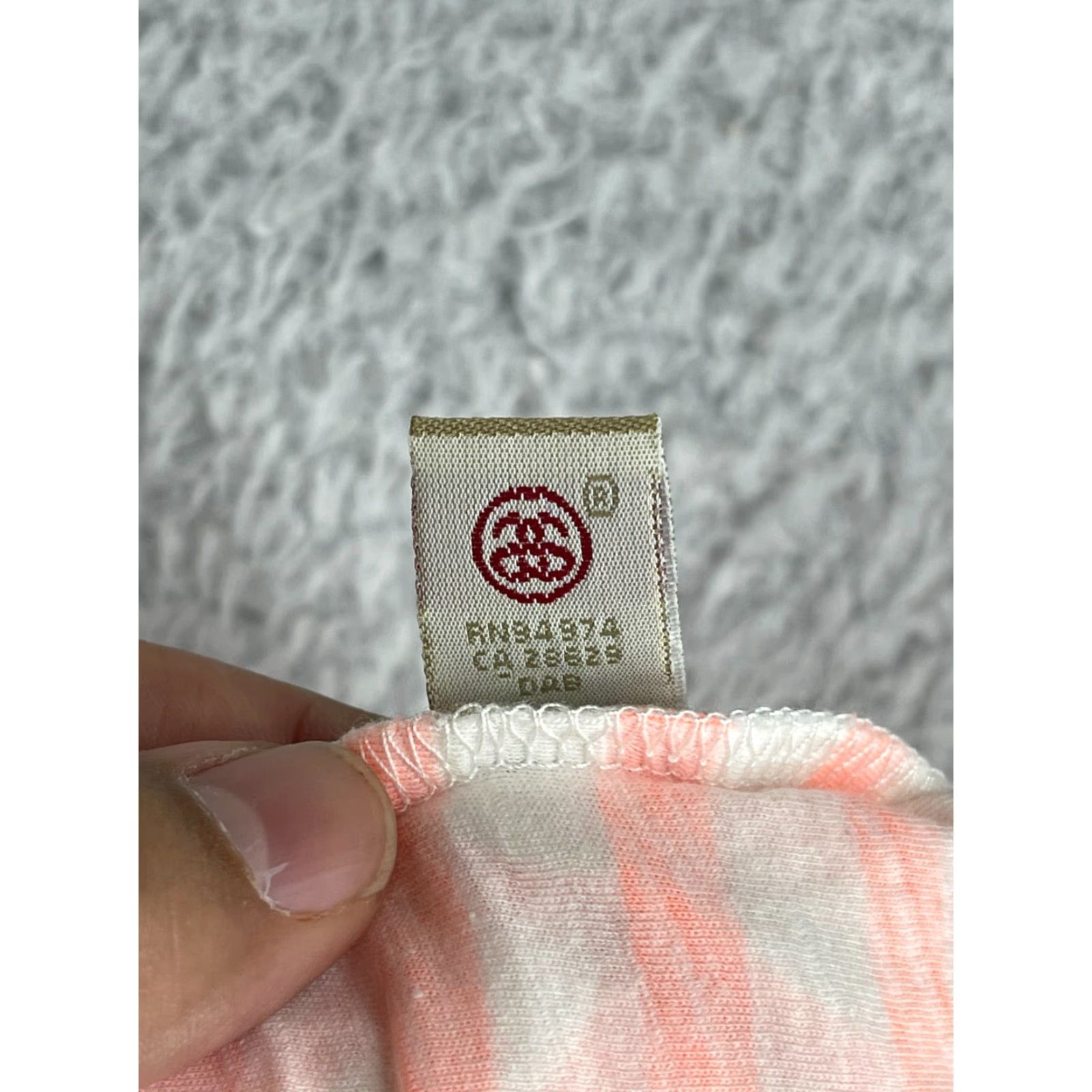 Vintage Stussy Shirt Women Medium Orange White Stripe Tank Top Beach Pool Resort Size M / US 6-8 / IT 42-44 - 4 Thumbnail