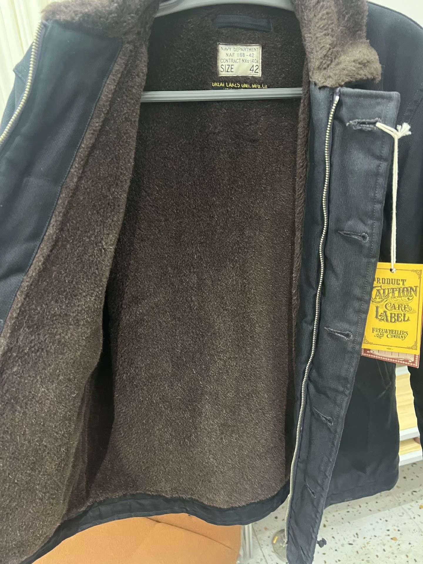 Freewheelers Freewheelers alpaca wool N1 jacket 2501-Nextarrow Size US XS / EU 42 / 0 - 3 Thumbnail