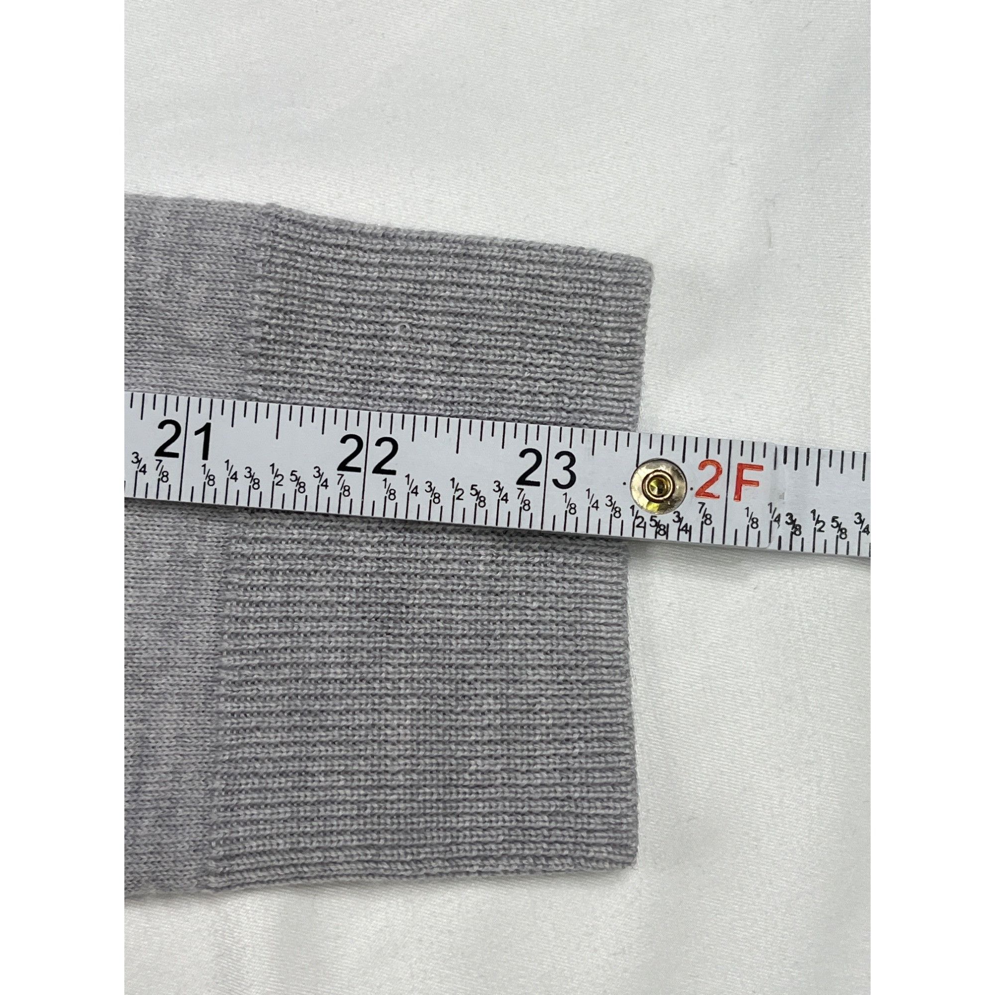 Lord & Taylor Lord & Taylor SKU 7700 Womens Gray Crew Neck Sweater Size L Size L / US 10 / IT 46 - 6 Thumbnail