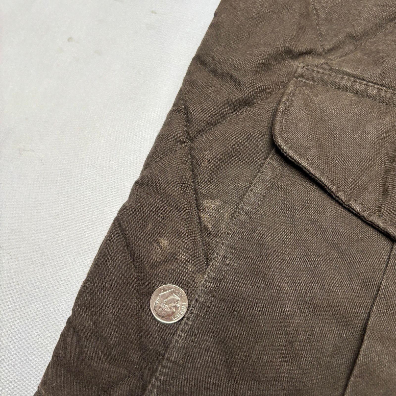 Filson Filson Quilted Polson Vest Coyote Brown 2XL Waxed Workwear Size US XXL / EU 58 / 5 - 11 Thumbnail