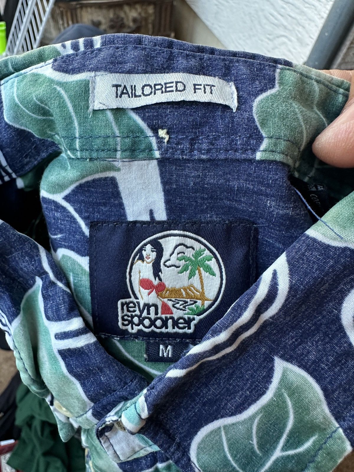 Reyn Spooner Reyn Spooner Tailored Fit Hawaiian Print Men's Medium Size US M / EU 48-50 / 2 - 4 Thumbnail