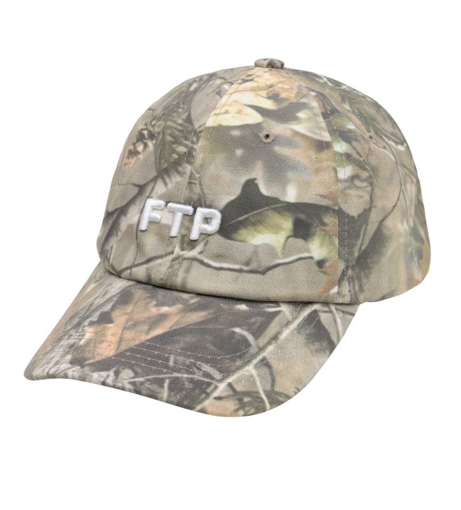 Fuck The Population FTP LOGO 6 panel real tree camo strapback Size ONE SIZE - 1 Thumbnail