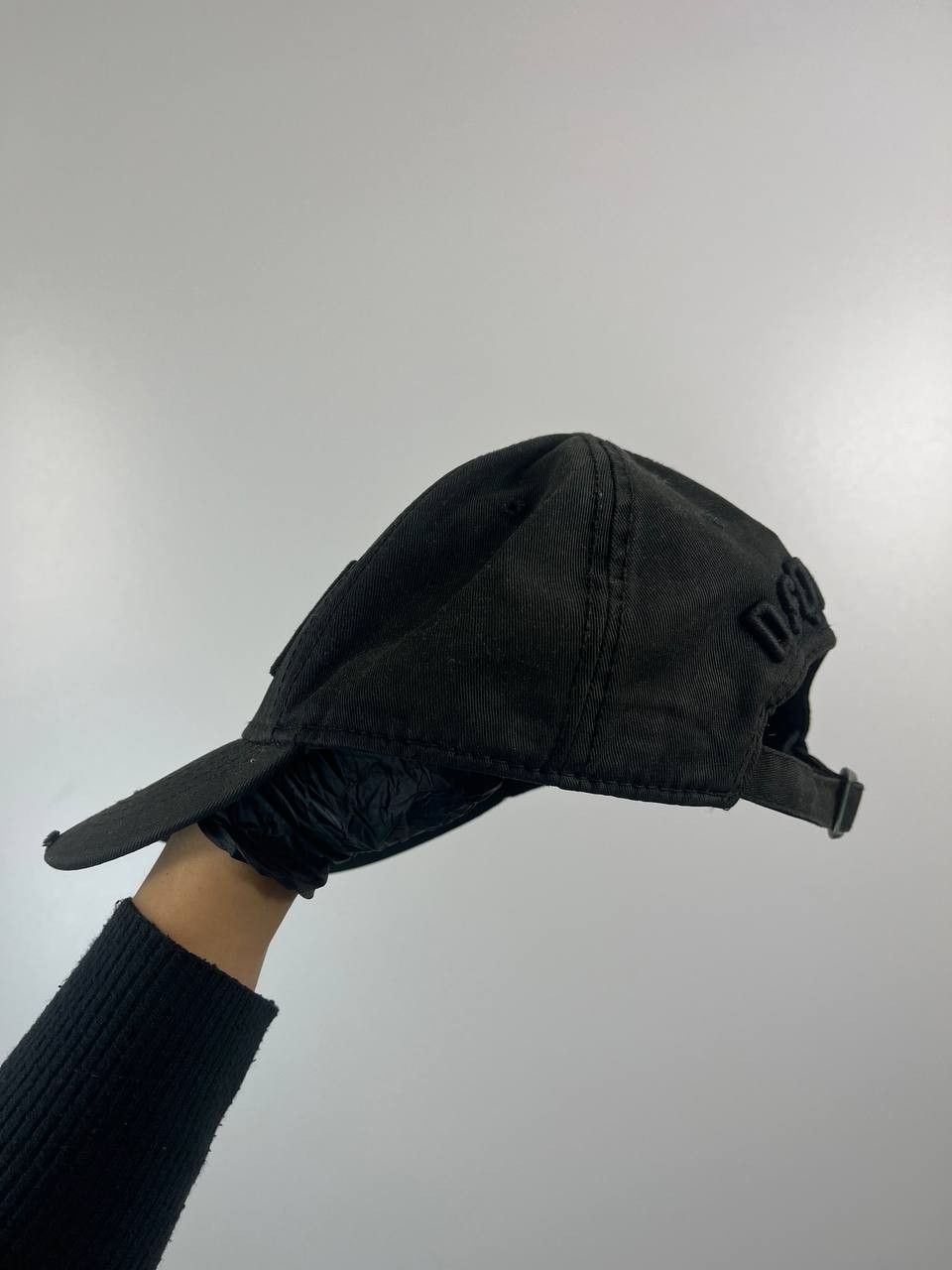 Dsquared2 Dsquared2 Icon Black Cotton Baseball Cap Size ONE SIZE - 3 Thumbnail