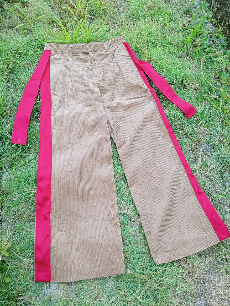 Undercover JAPANESE GU x UNDERCOVER WIDE LEG CORDUROY PANTS Size 31" - 3 Thumbnail