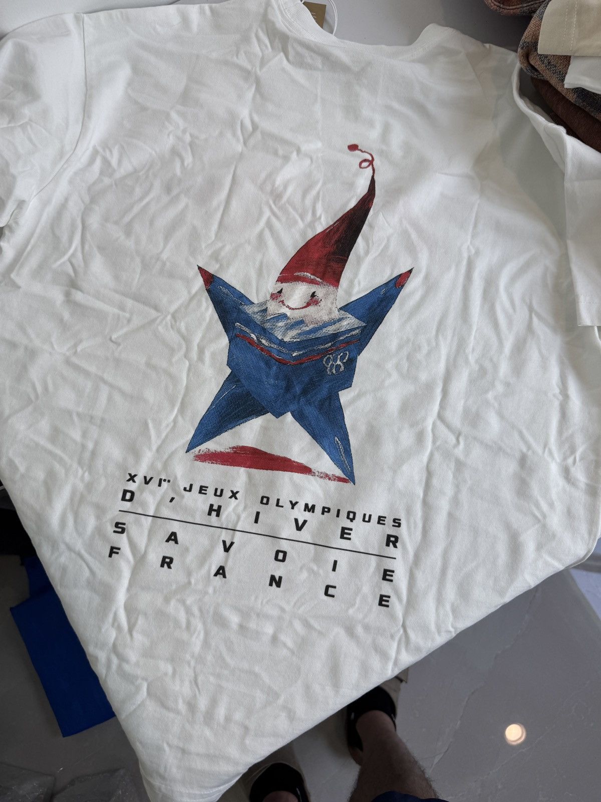 Kith Kith x Olympics Mens Albertville Tee White Size XS Size US XS / EU 42 / 0 - 5 Thumbnail