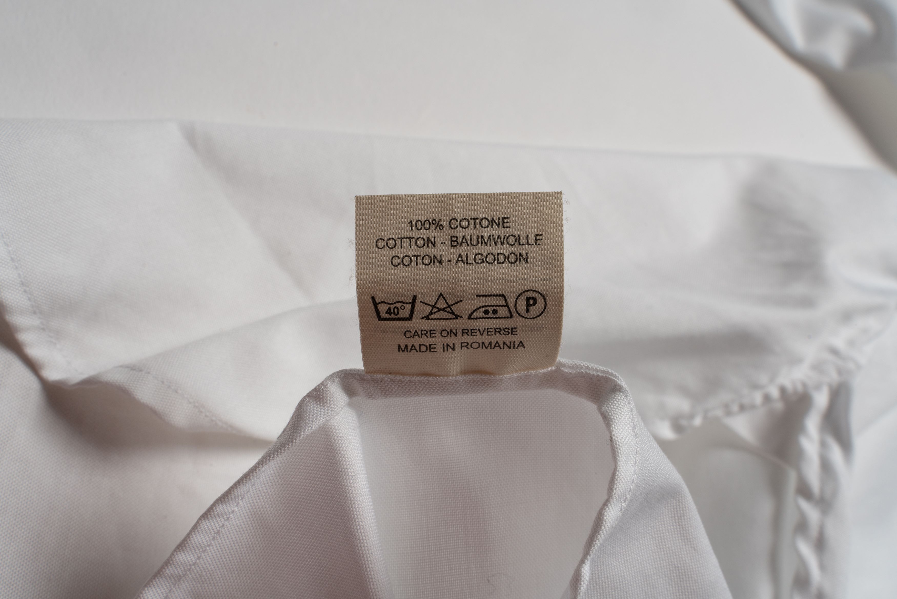 Boggi 🔵 BOGGI MILANO White Cotton Button Up shirt Size US L / EU 52-54 / 3 - 8 Thumbnail