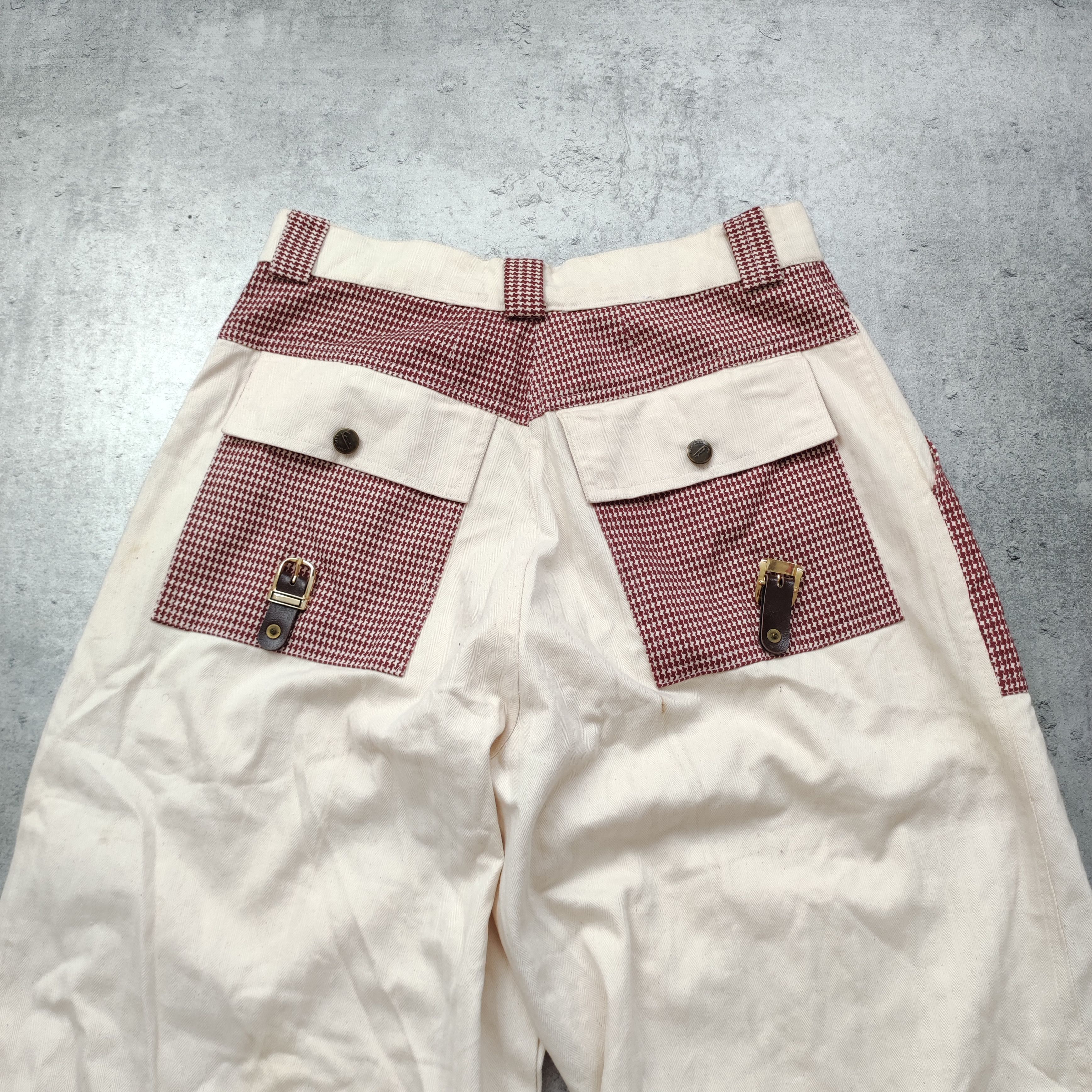Karl Kani × Vintage Vintage 90s RARE Tupac Baggy HipHop Checkered Shorts Size US 30 / EU 46 - 11 Thumbnail