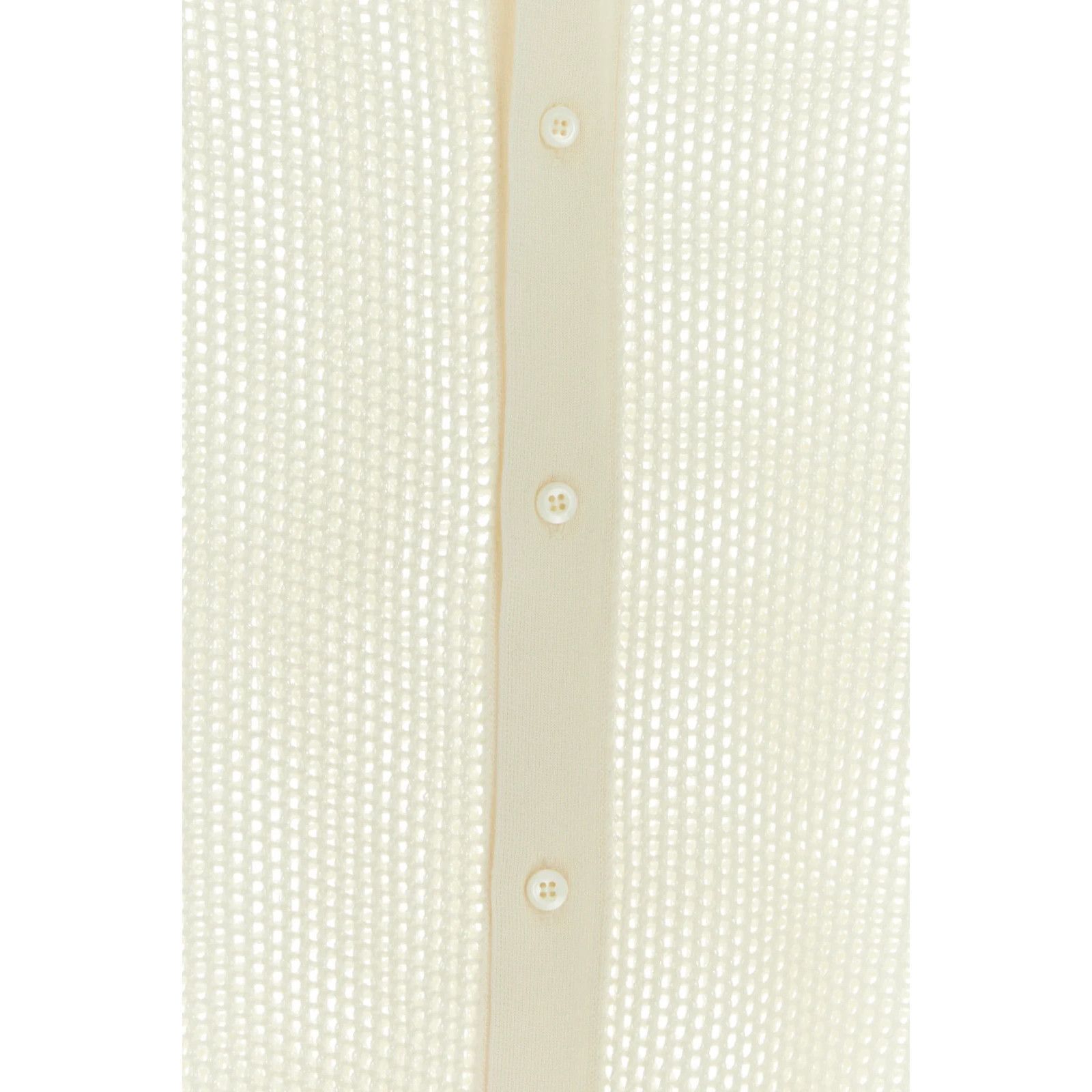 Prada PRADA White Silk Blend Shirt New & Authentic (Men's size:50; Size US M / EU 48-50 / 2 - 5 Thumbnail