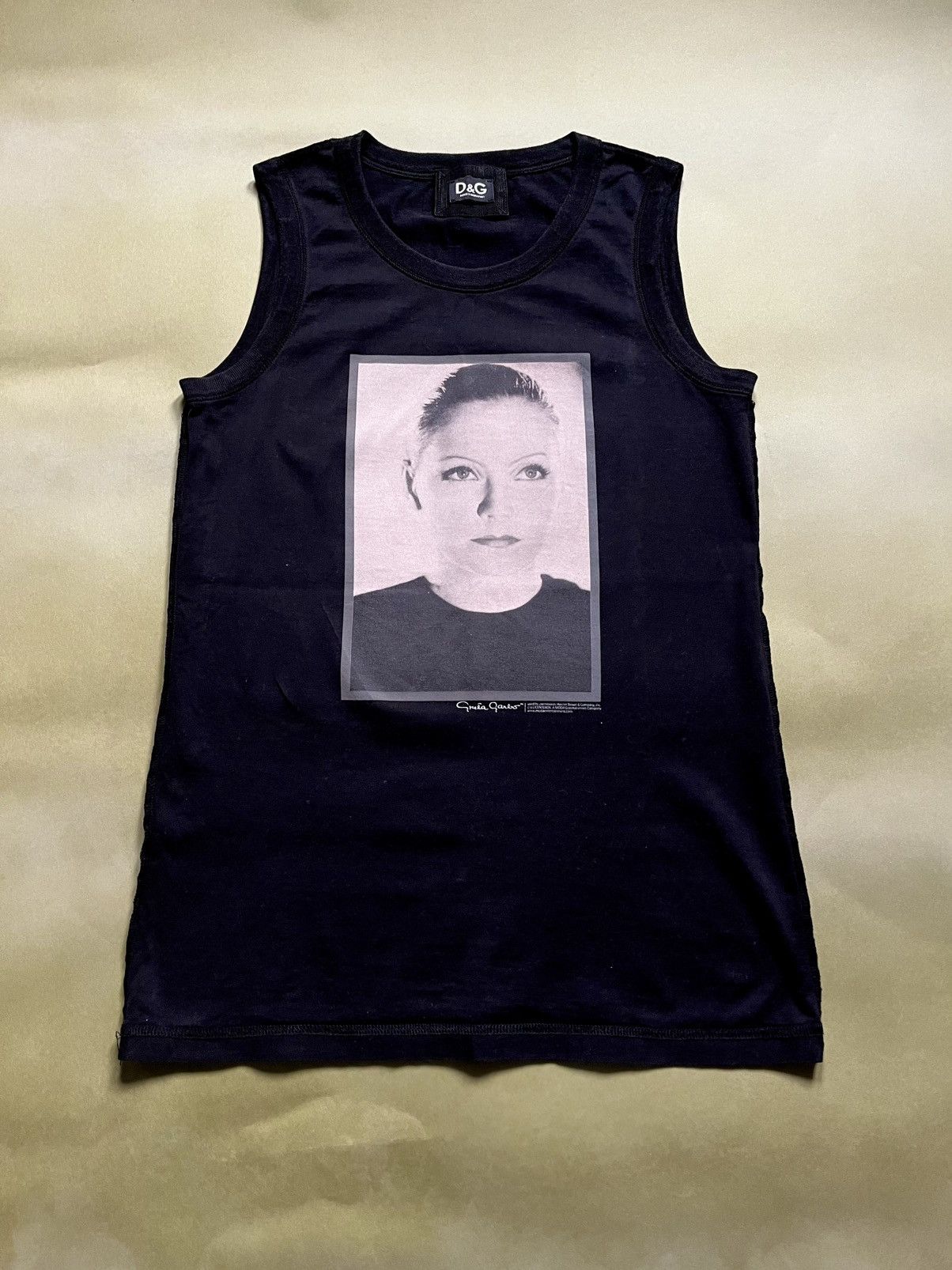 Dolce & Gabbana Dolce & Gabbana Sleeveless Photo Print Top Size S / US 4 / IT 40 - 1 Thumbnail