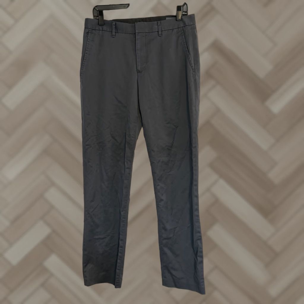 Bonobos Bonobos Weekday Warrior Friday Straight Leg Gray Pants 31x32 Slim Casual Mens Pants Size US 31 - 1 Thumbnail