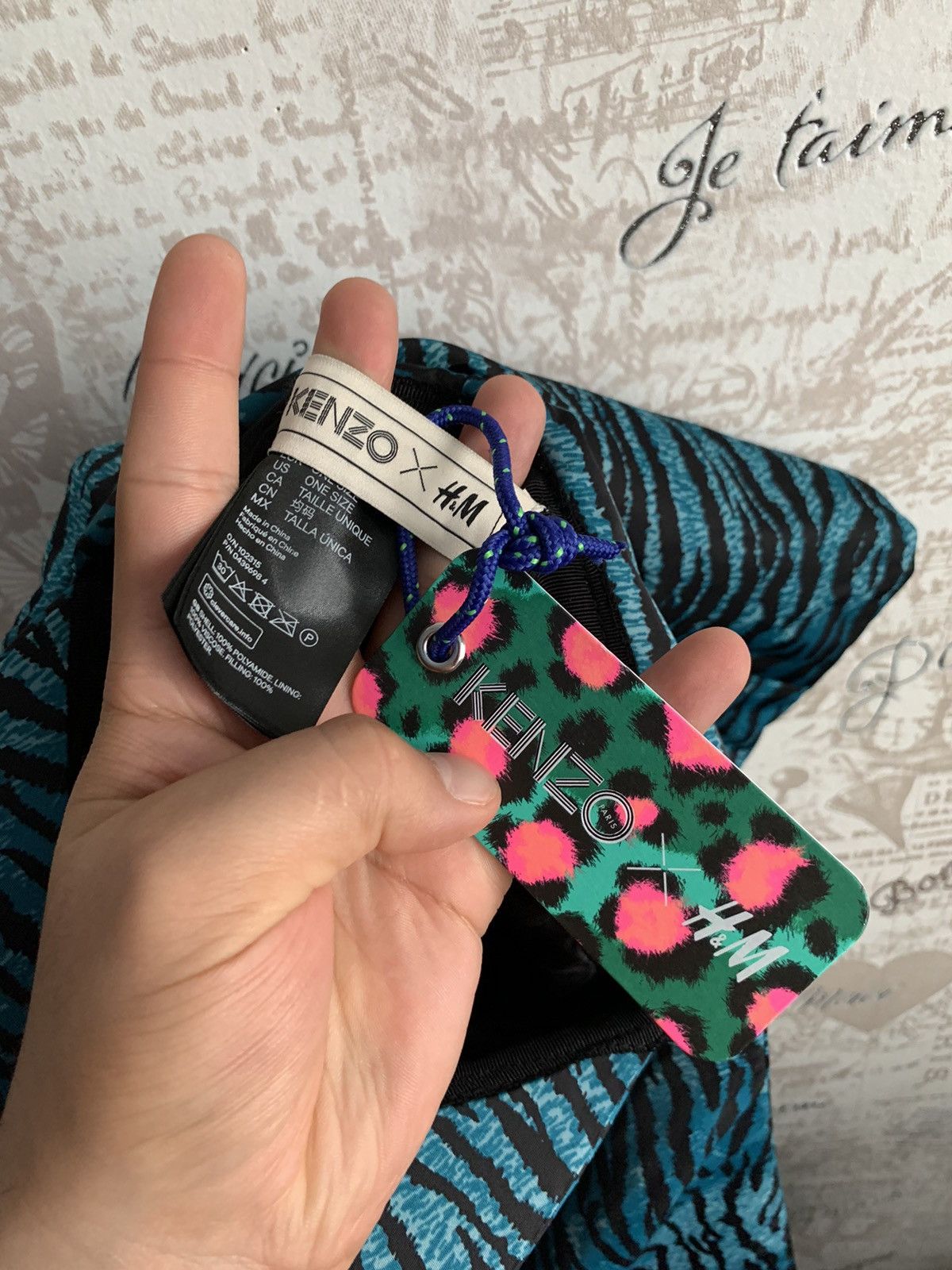 H&M × Kenzo hat scarf kenzo&hm Size ONE SIZE - 5 Thumbnail