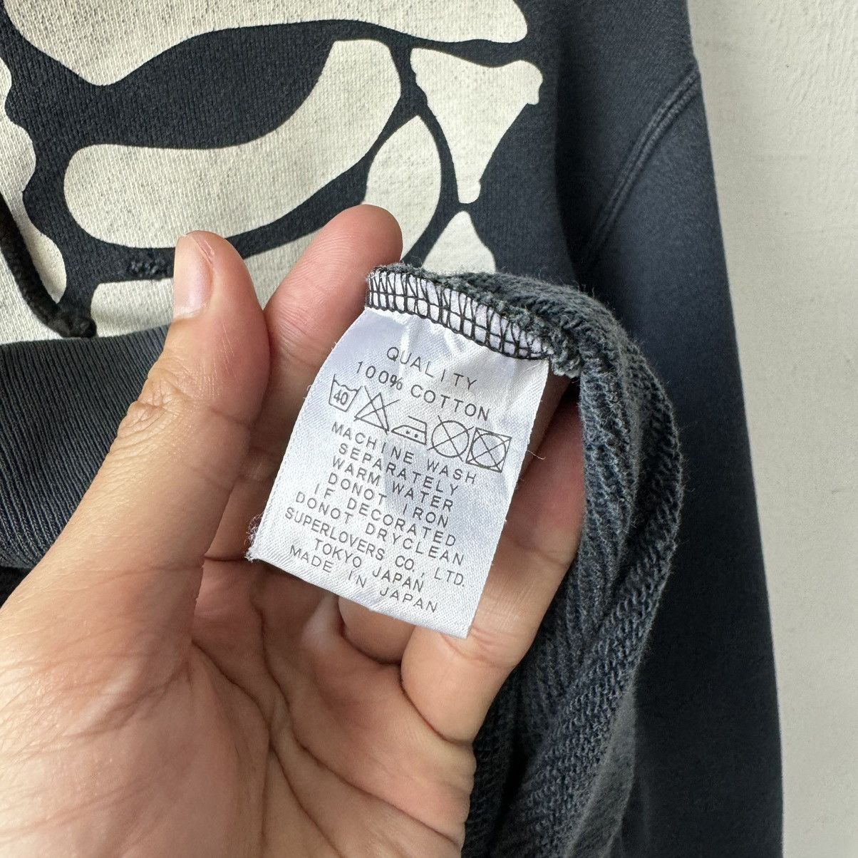 If Six Was Nine × Le Grande Bleu (L.G.B.) Super Lovers Skeleton Hoodie Size US S / EU 44-46 / 1 - 12 Thumbnail