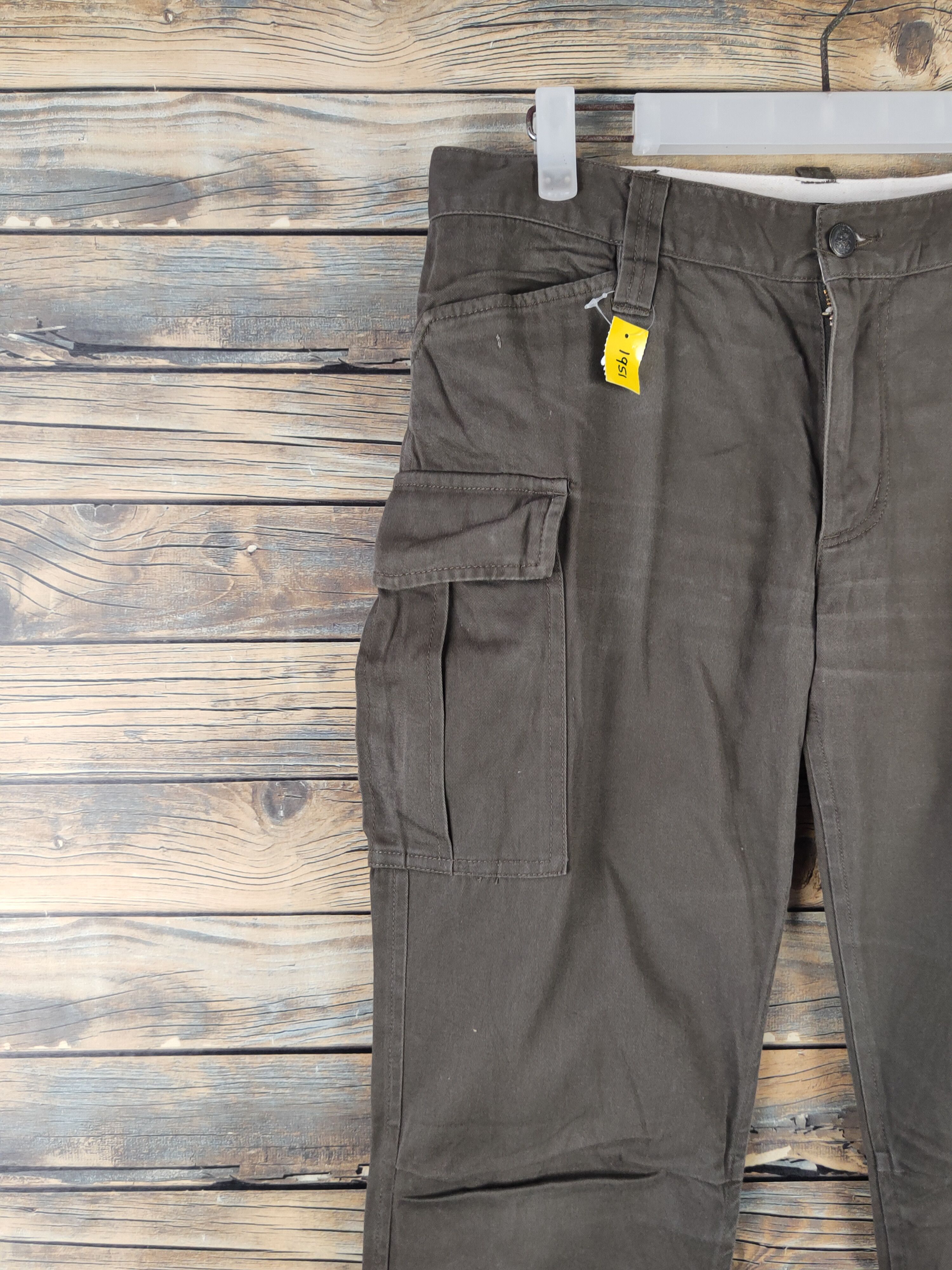 Japanese Brand DL Audience Brown Multipocket Tactical Cargo Pants #1951 Size US 32 / EU 48 - 3 Thumbnail