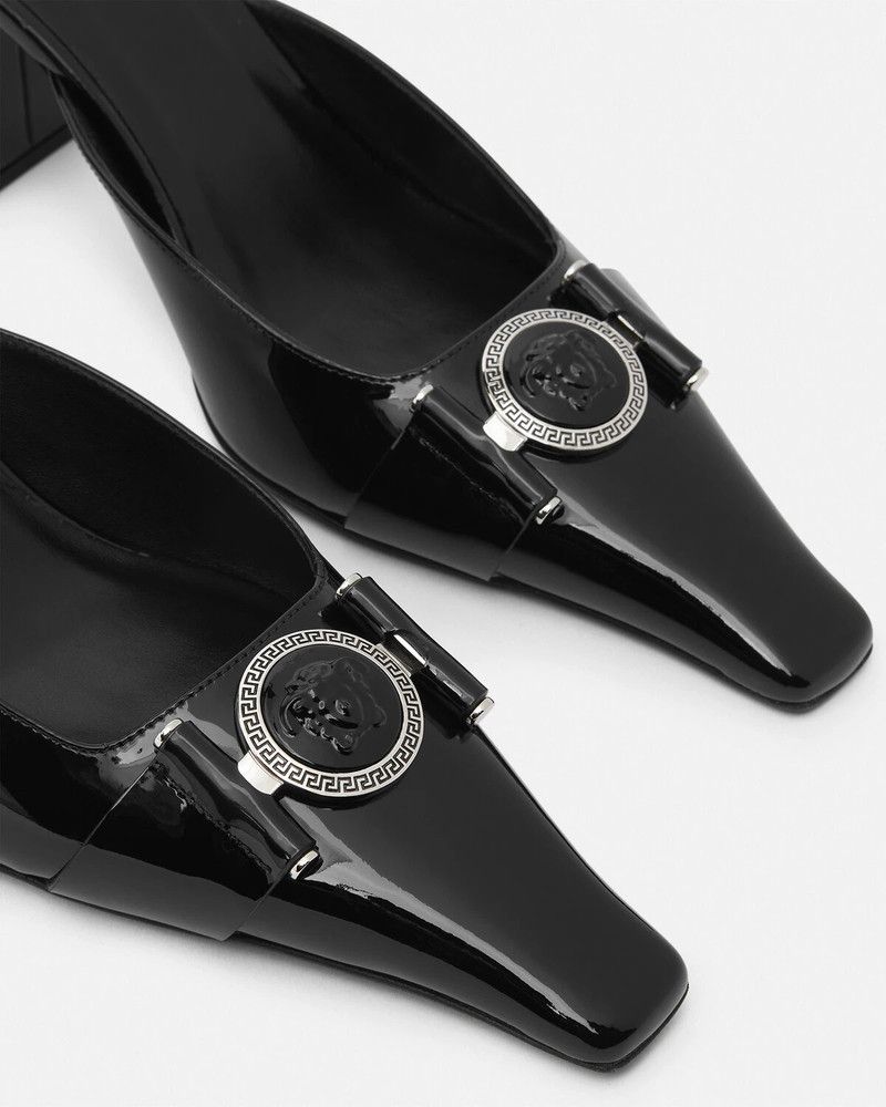 Versace o1y0226 Mules in Black Size US 6 / IT 36 - 5 Thumbnail