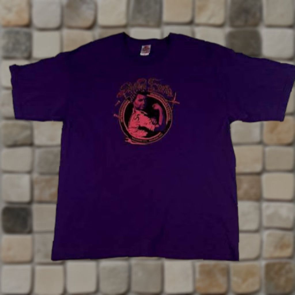 Vintage International Steel Workers Mackinac Island T-Shirt Bayside USA 2XL Purple Mens Size US XXL / EU 58 / 5 - 1 Thumbnail