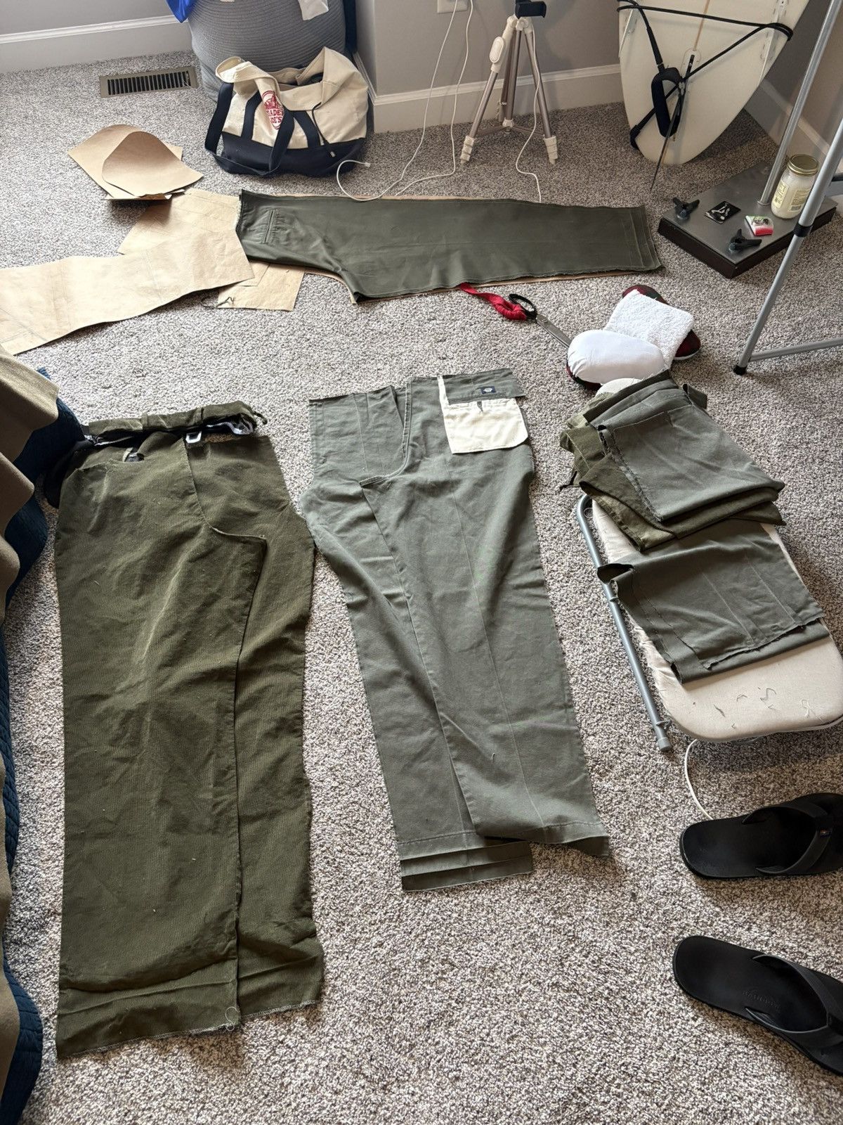 Other Reclaimed Material Replica Cargo Pants Size US 36 / EU 52 - 8 Thumbnail