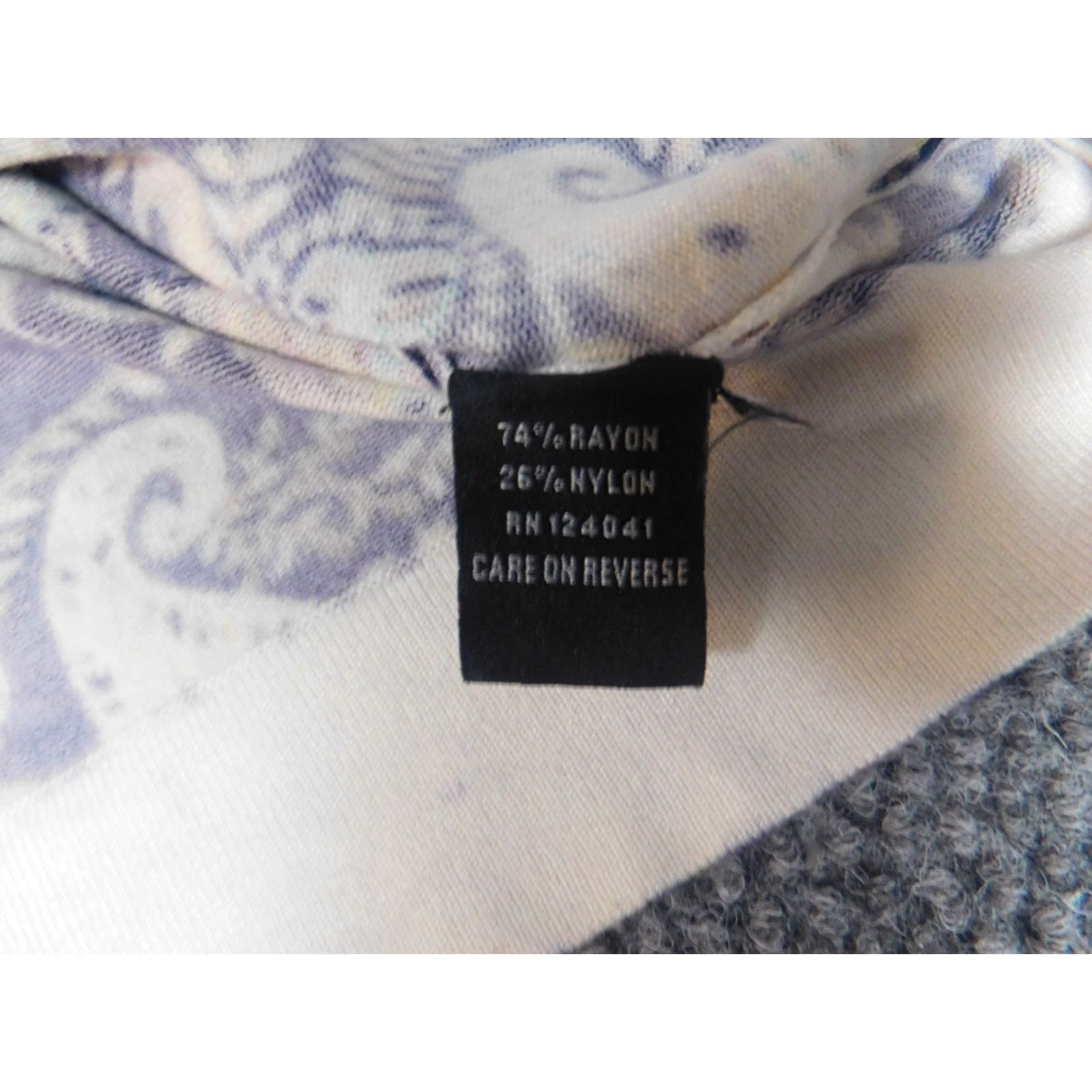 Vintage Mosca Womens Sweater Small blue pullover stretch button Knit V-Neck Long Sleeve Regular Size S Girls Mens Womens Size S / US 4 / IT 40 - 7 Thumbnail