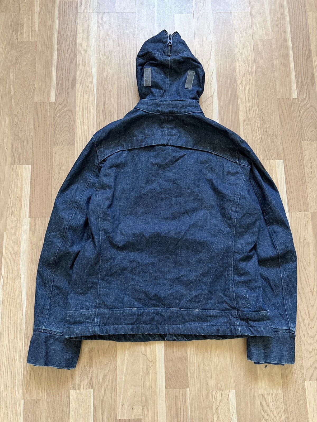If Six Was Nine Vintage yohji yamamoto style masked jacket archive japan 90s Size US L / EU 52-54 / 3 - 3 Thumbnail