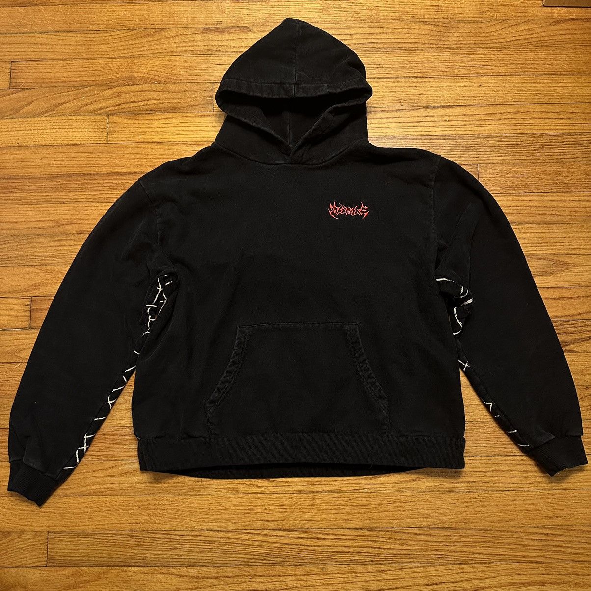 Menace hooded sweatshirt best sale