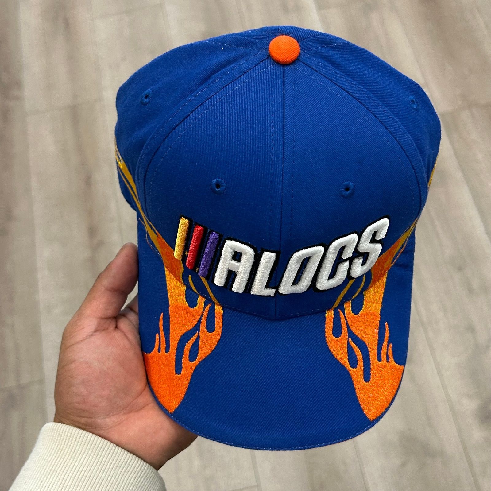 NASCAR Awful Lotta Cough Syrup Nascar Flame Racing Hat Strap back Size ONE SIZE - 3 Thumbnail