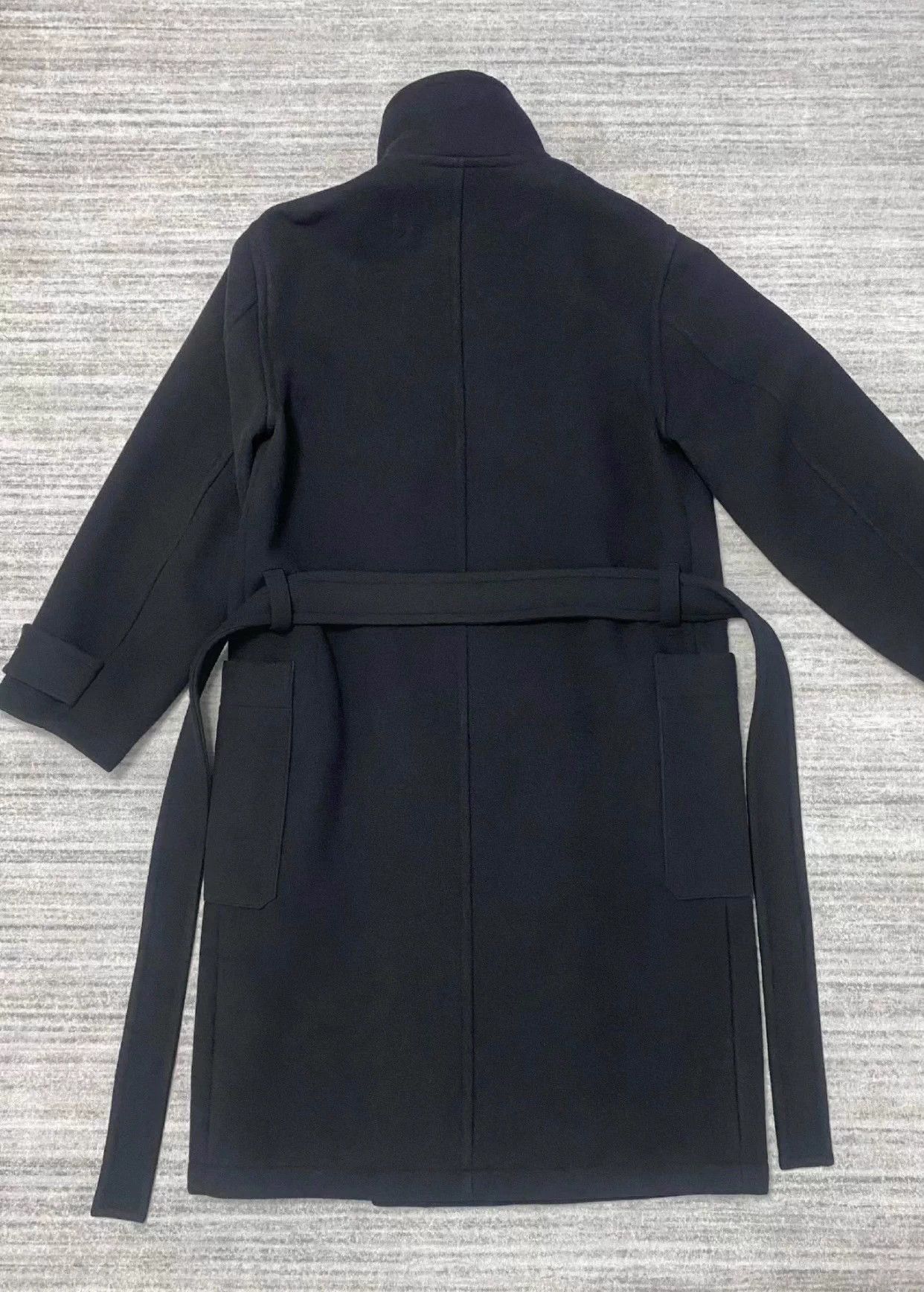 Lemaire Lemaire Warp Coat Black Wool Long XS Size US XS / EU 42 / 0 - 3 Thumbnail