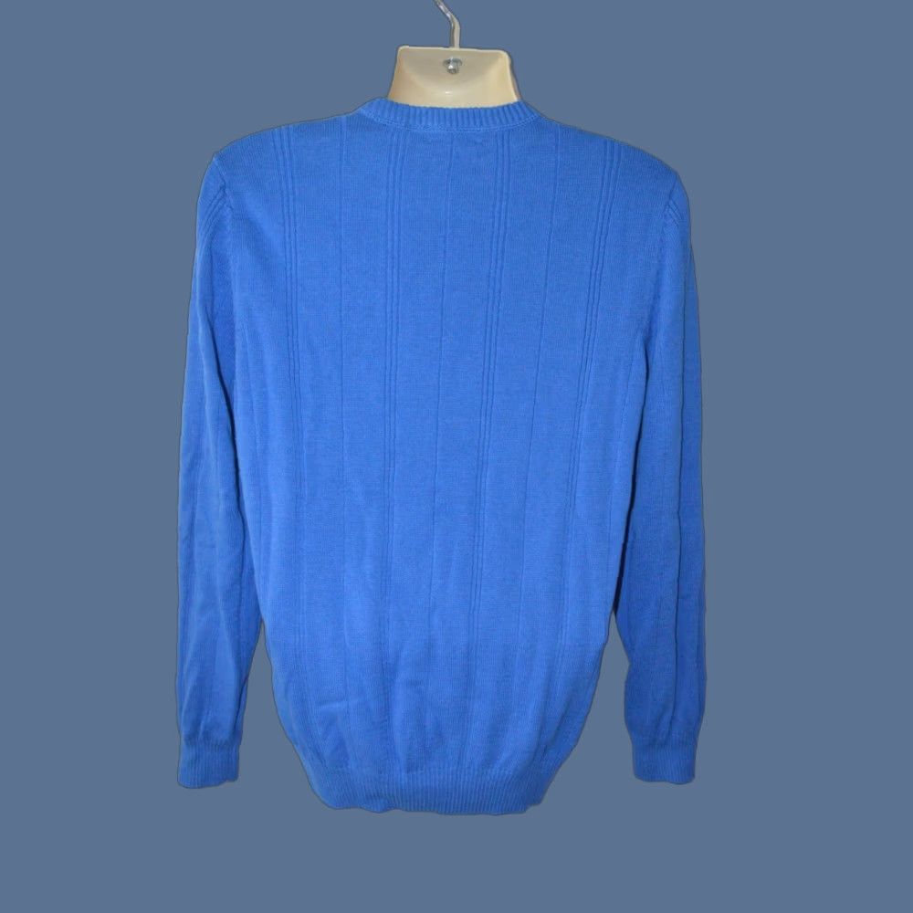 Vintage VINTAGE NWT John Ashford Sweater Men’s M Cotton Pullover Sweatshirt Size US M / EU 48-50 / 2 - 1 Thumbnail