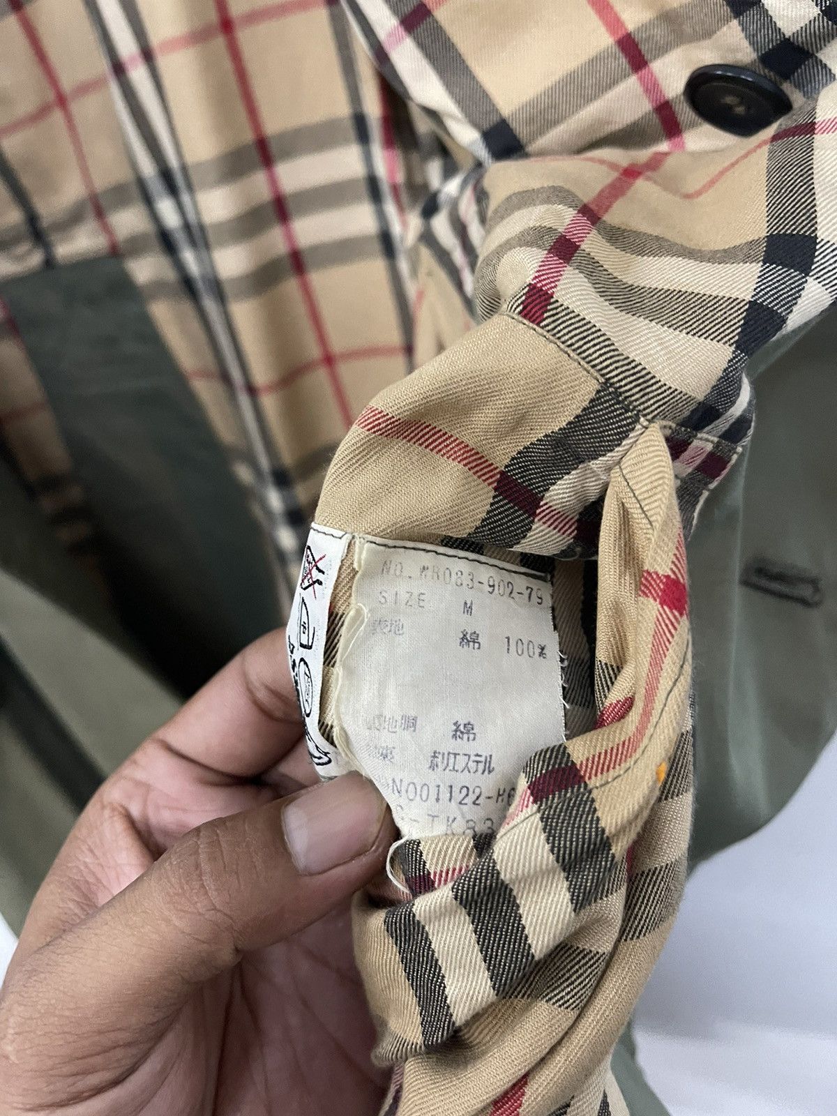 Burberry Prorsum × Vintage Burberry nova check trench long coat Size US M / EU 48-50 / 2 - 11 Thumbnail
