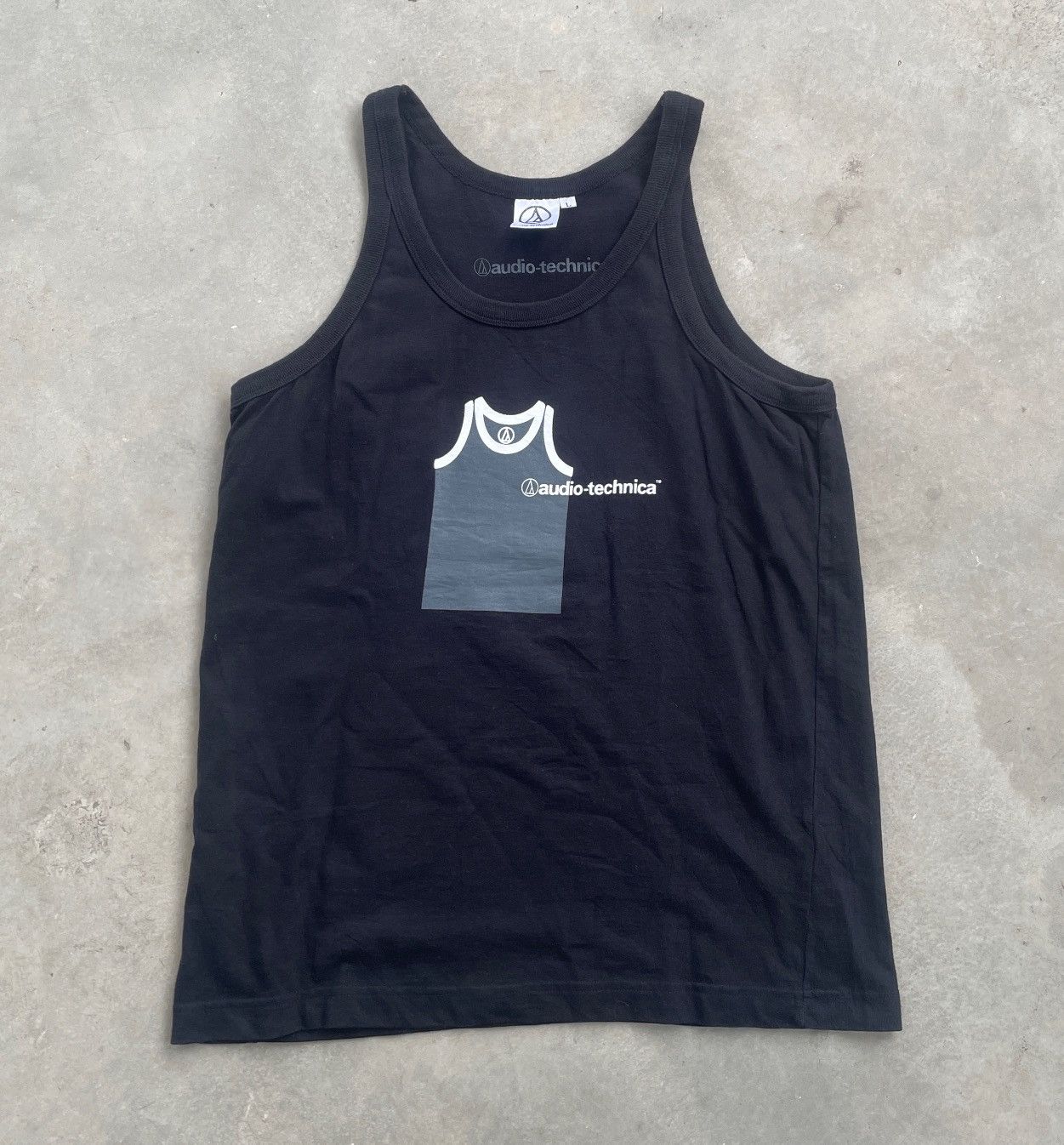 Japanese Brand AUDIO TECHNICA TANK TOP Size US L / EU 52-54 / 3 - 1 Thumbnail