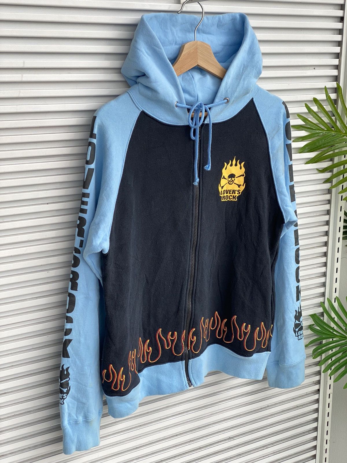 Japanese Brand Vintage Super Lovers Fired Skulls Hoodies / Travis Scott Size US M / EU 48-50 / 2 - 2 Thumbnail